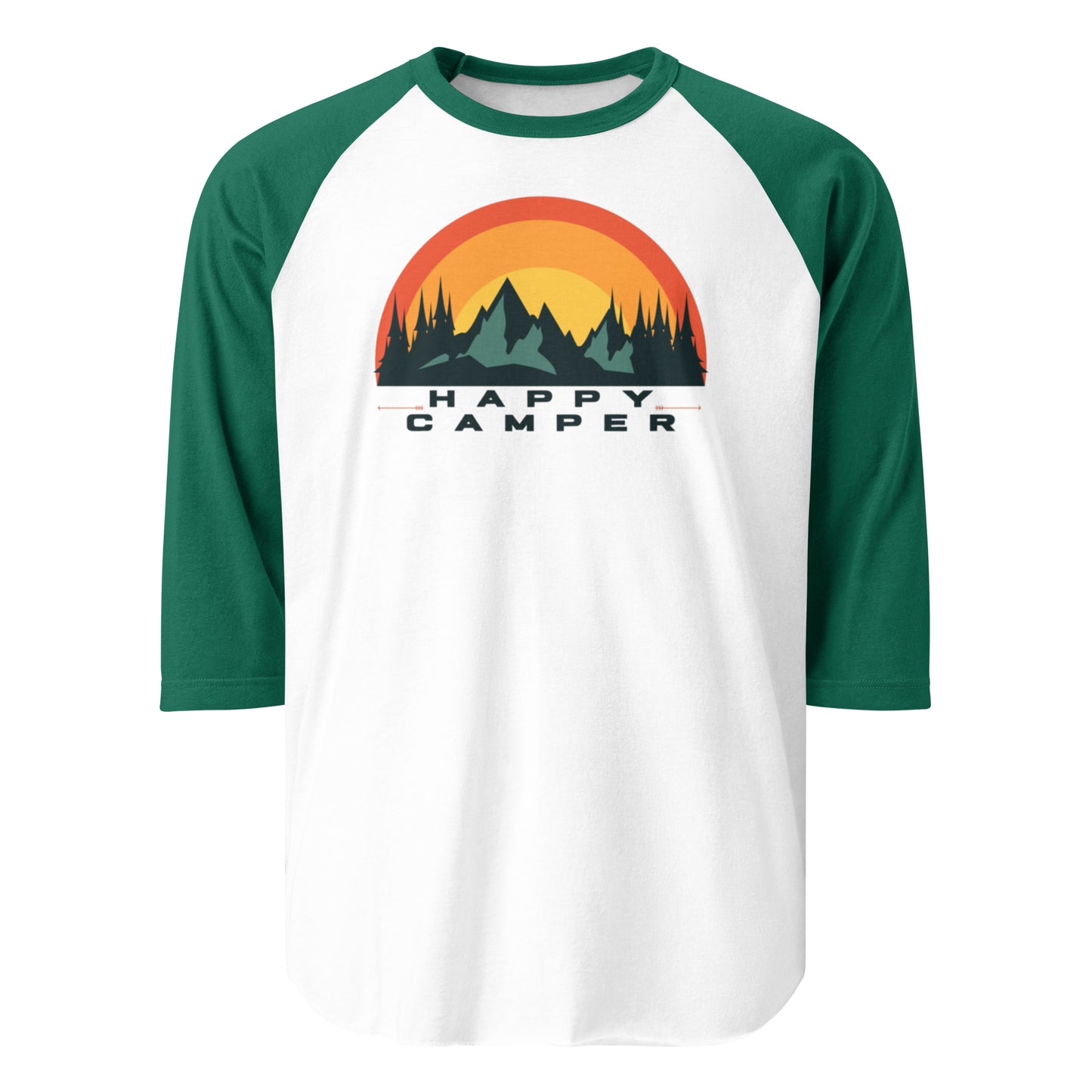 happy rainbow | baseball tee - f u n k + f i n a
