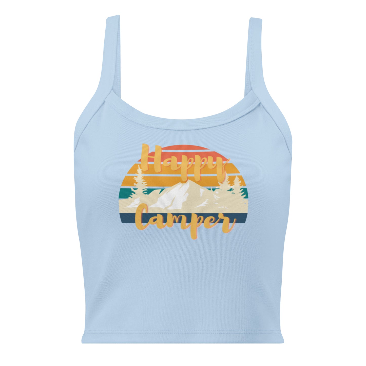 rainbow sunset | micro tank - f u n k + f i n a