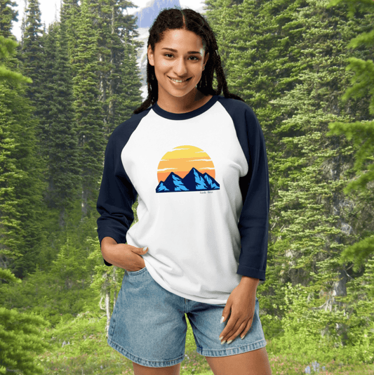 blu mountains | baseball tee - f u n k + f i n a