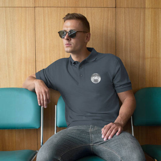 discoball | polo shirt - f u n k + f i n a