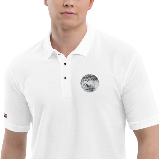 discoball | polo shirt - f u n k + f i n a