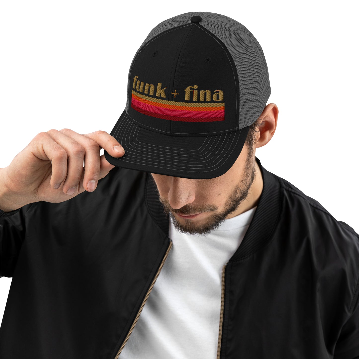 rainbow | trucker hat - f u n k + f i n a