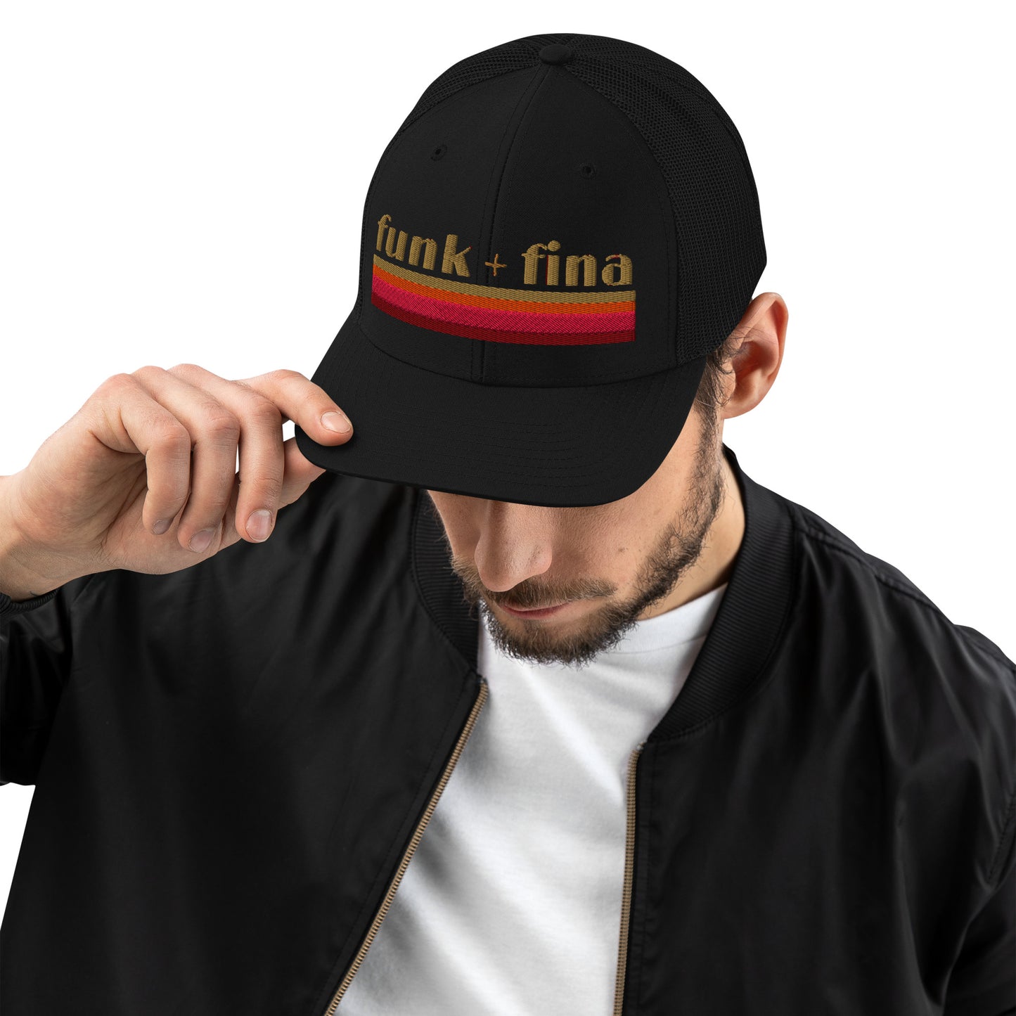 rainbow | trucker hat - f u n k + f i n a