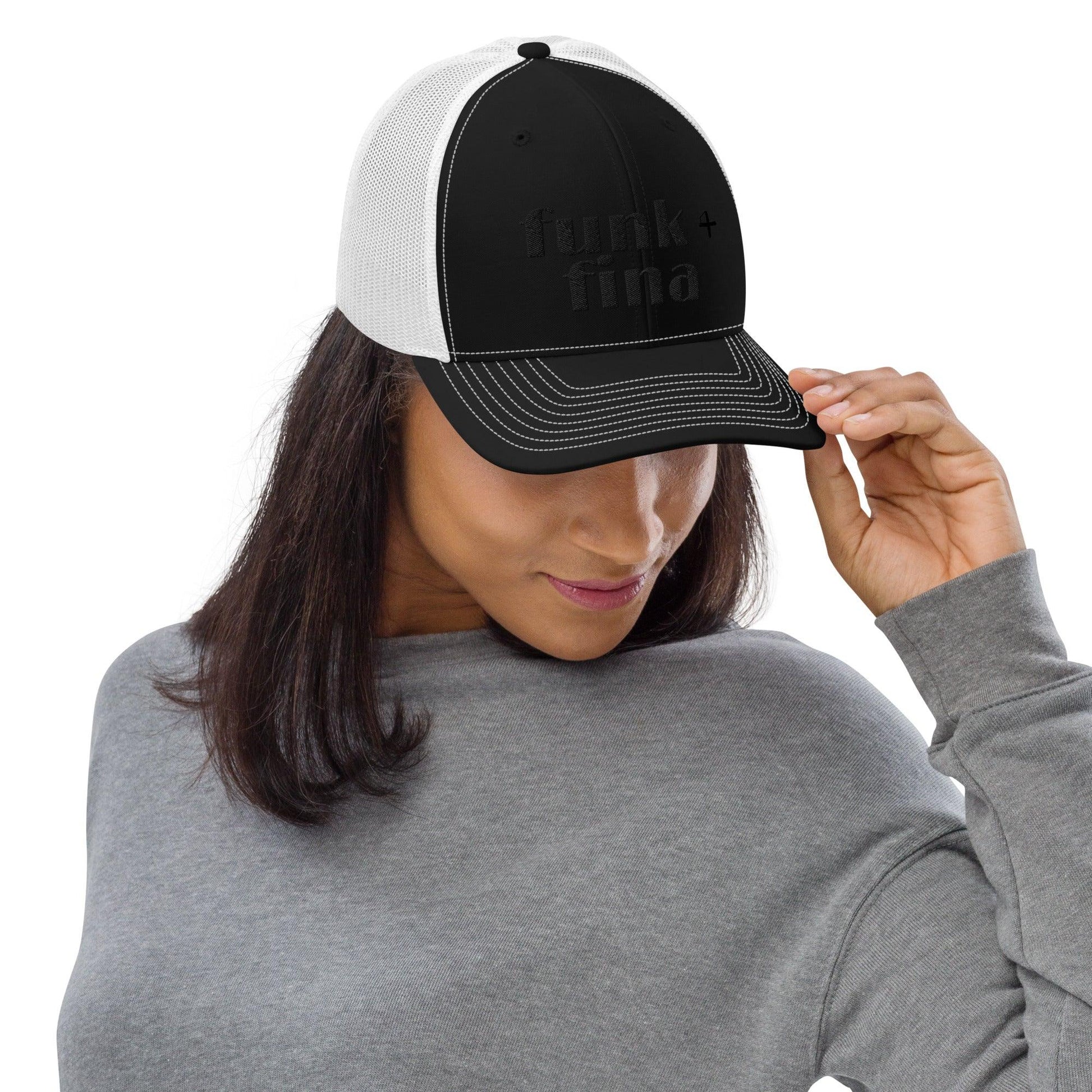 funk + fina | trucker hat - f u n k + f i n a