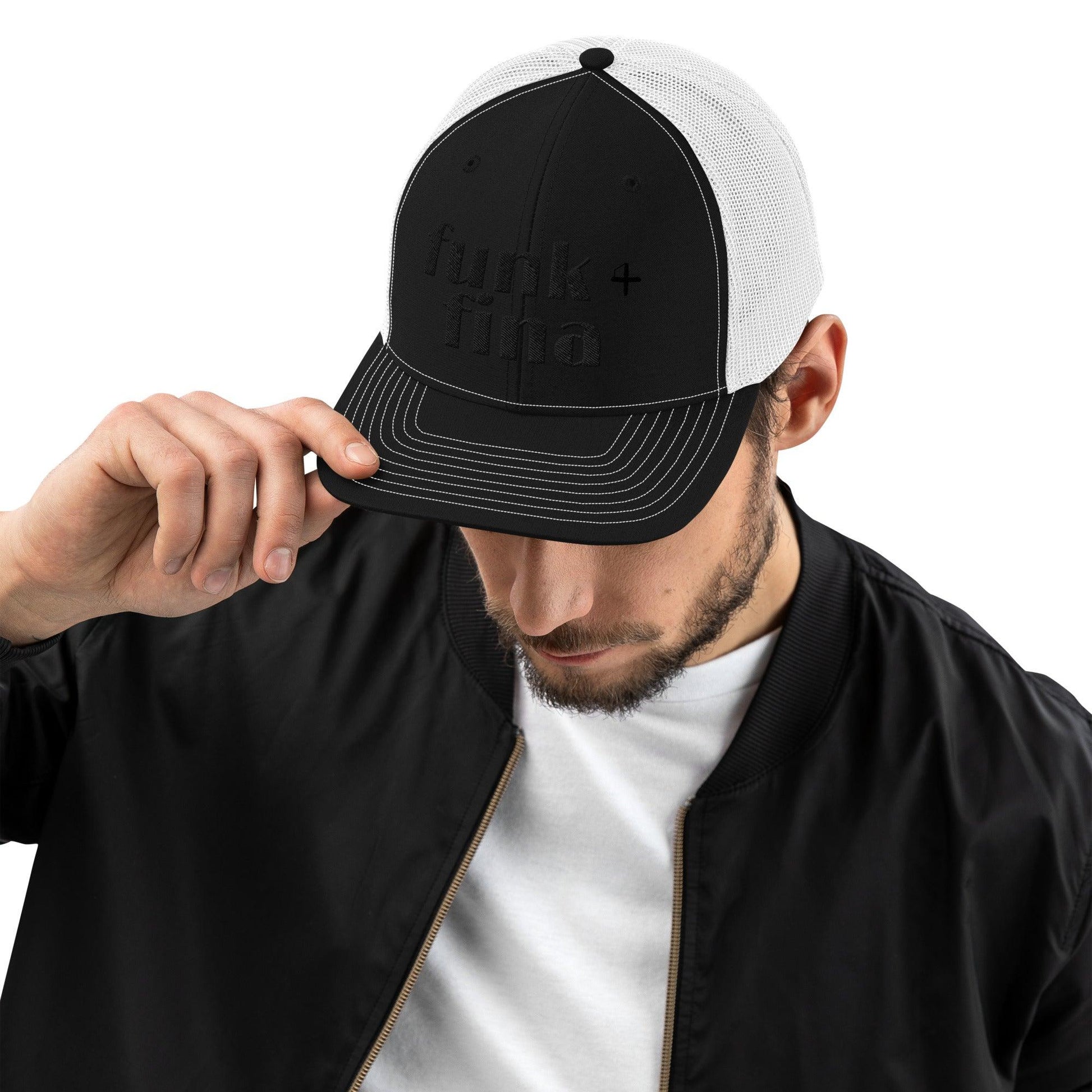 funk + fina | trucker hat - f u n k + f i n a