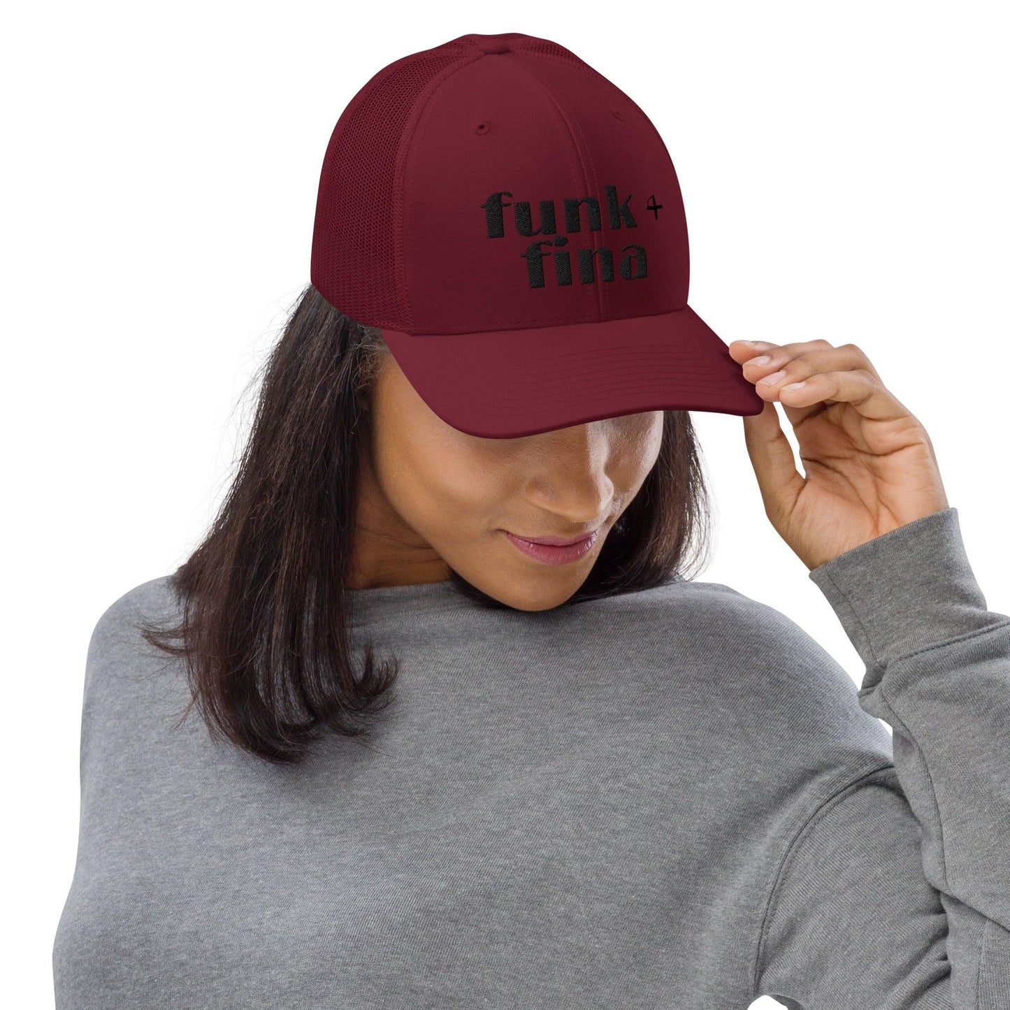 funk + fina | trucker hat - f u n k + f i n a