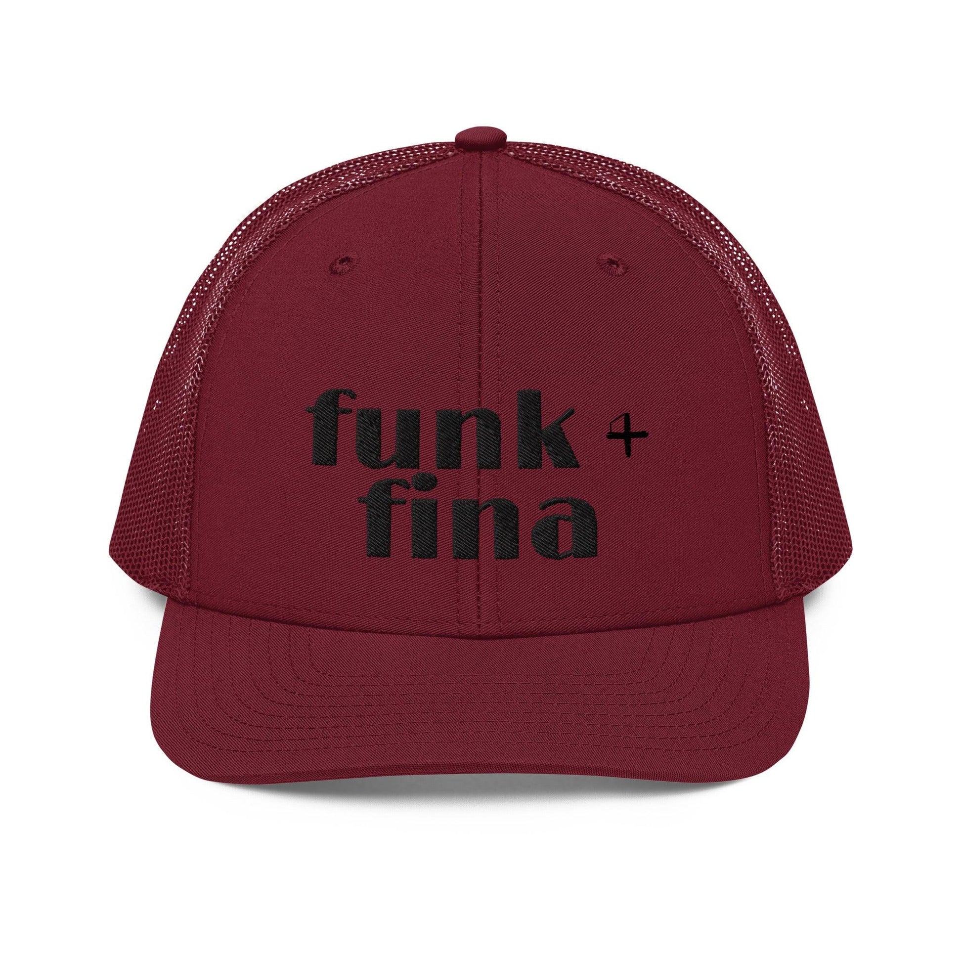 funk + fina | trucker hat - f u n k + f i n a