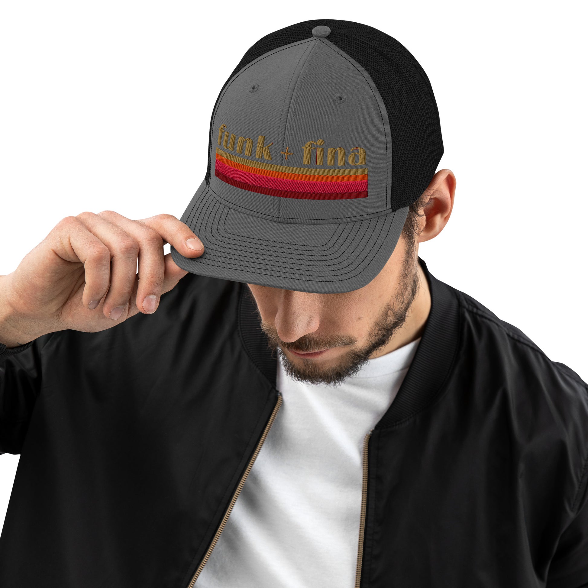 rainbow | trucker hat - f u n k + f i n a