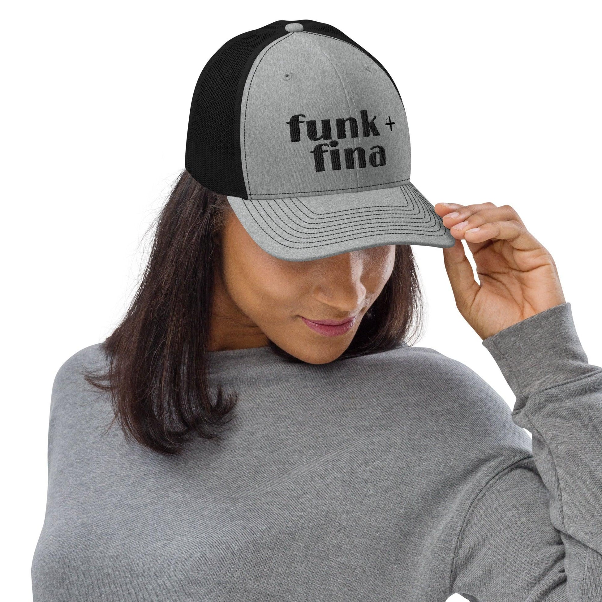 funk + fina | trucker hat - f u n k + f i n a