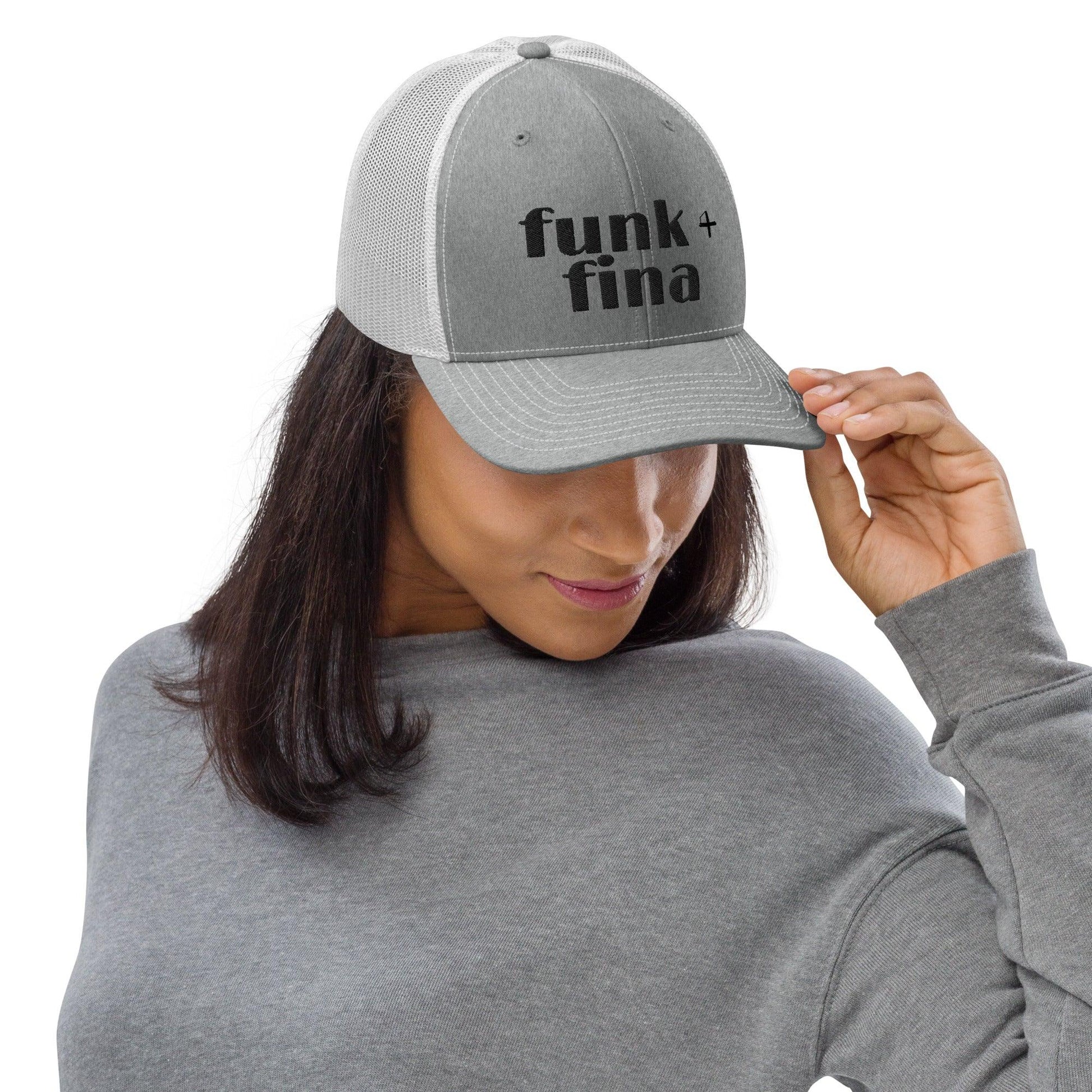 funk + fina | trucker hat - f u n k + f i n a