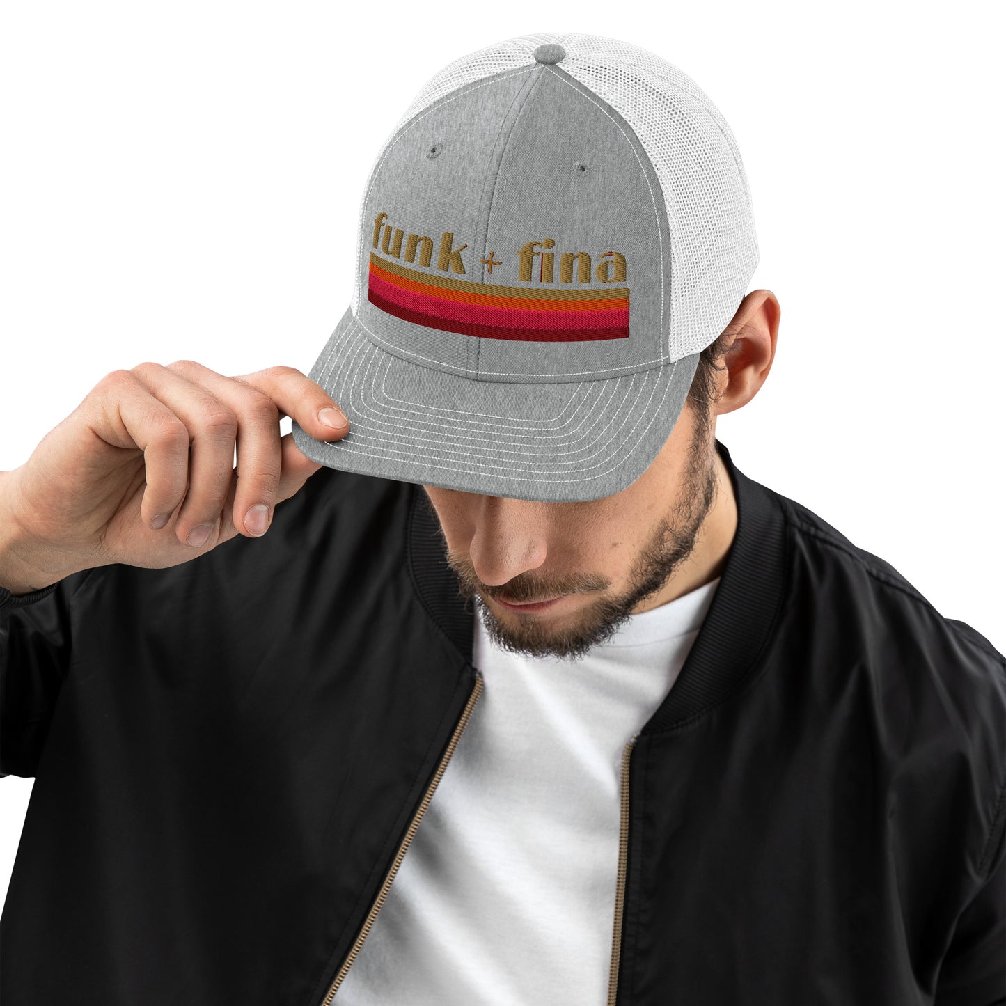 rainbow | trucker hat - f u n k + f i n a