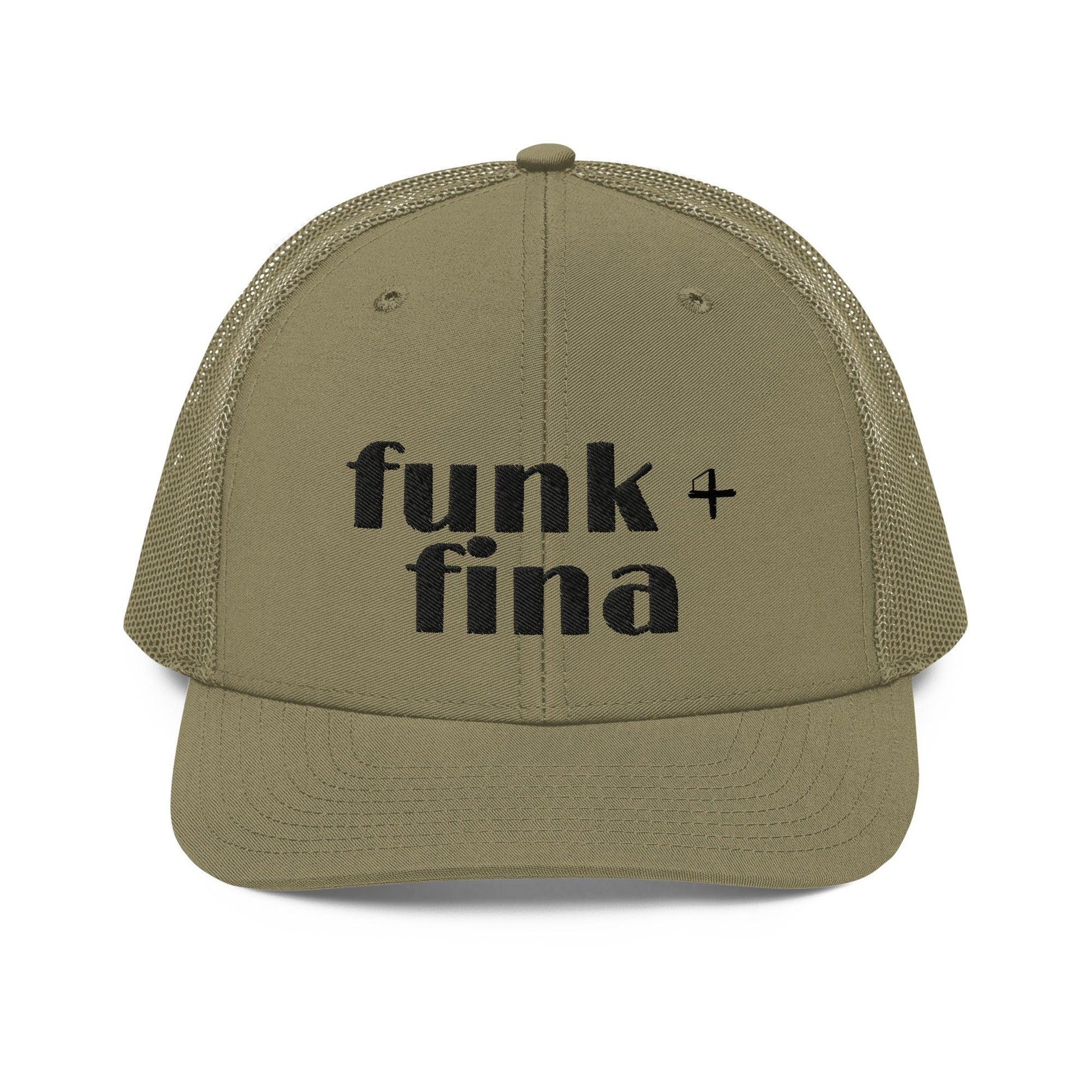 funk + fina | trucker hat - f u n k + f i n a