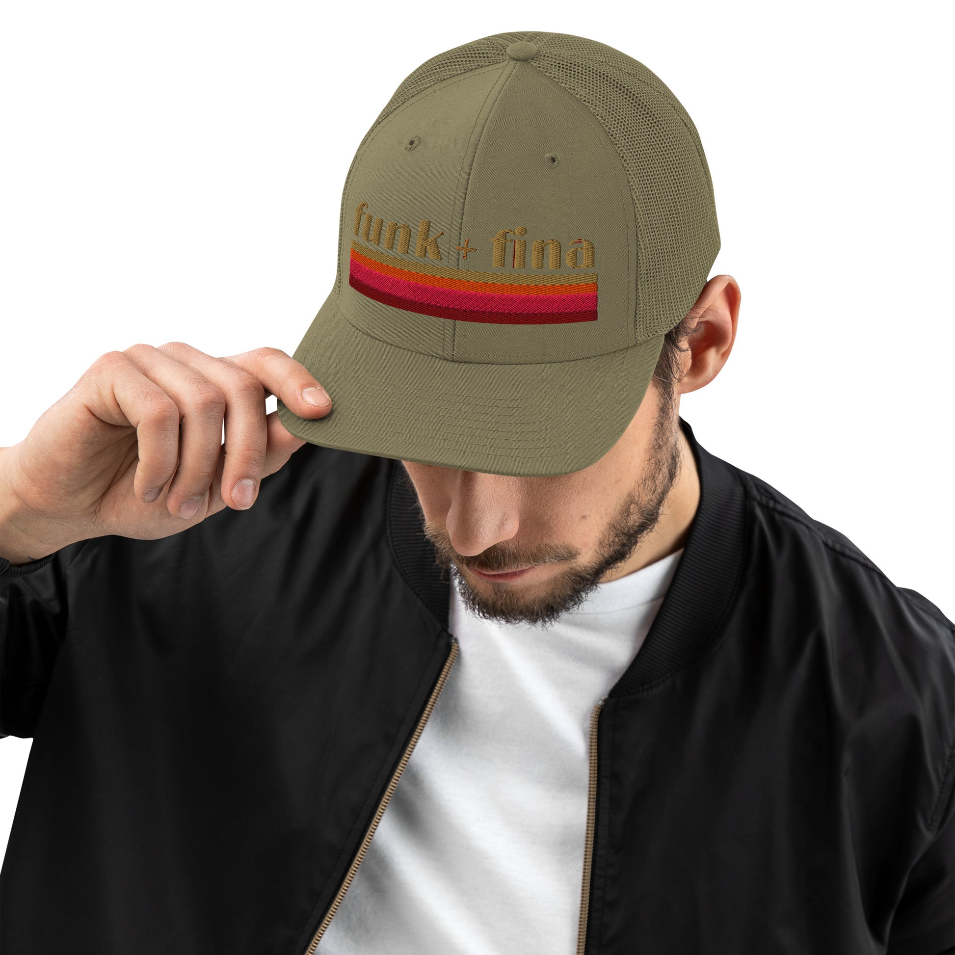 rainbow | trucker hat - f u n k + f i n a