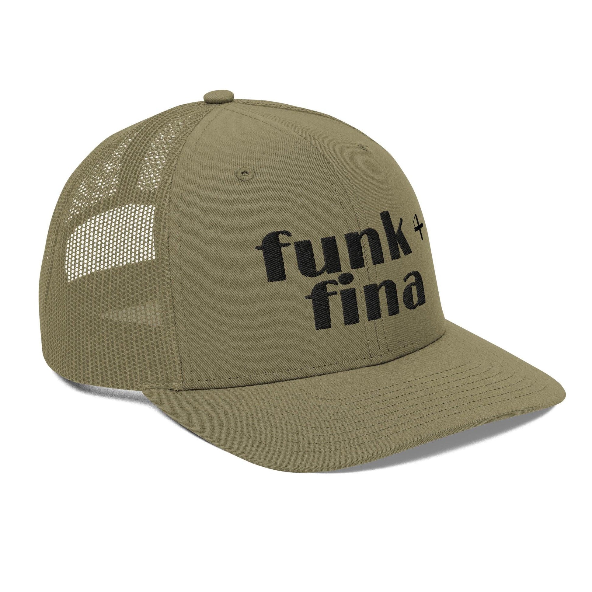 funk + fina | trucker hat - f u n k + f i n a
