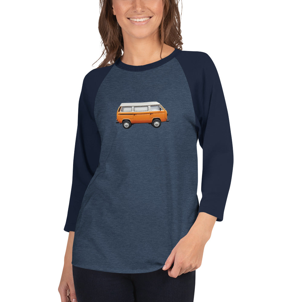 westifalia orange | baseball tee - f u n k + f i n a