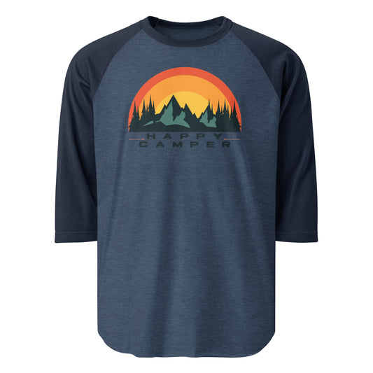 happy rainbow | baseball tee - f u n k + f i n a