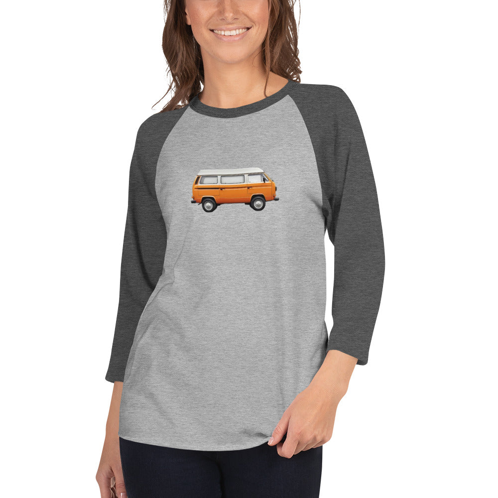 westifalia orange | baseball tee - f u n k + f i n a