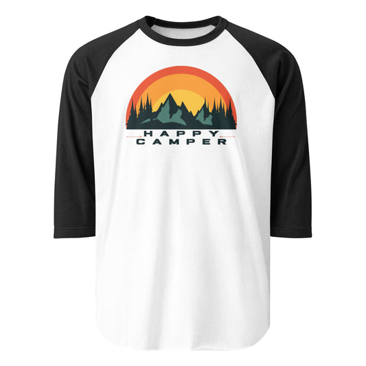 happy rainbow | baseball tee - f u n k + f i n a