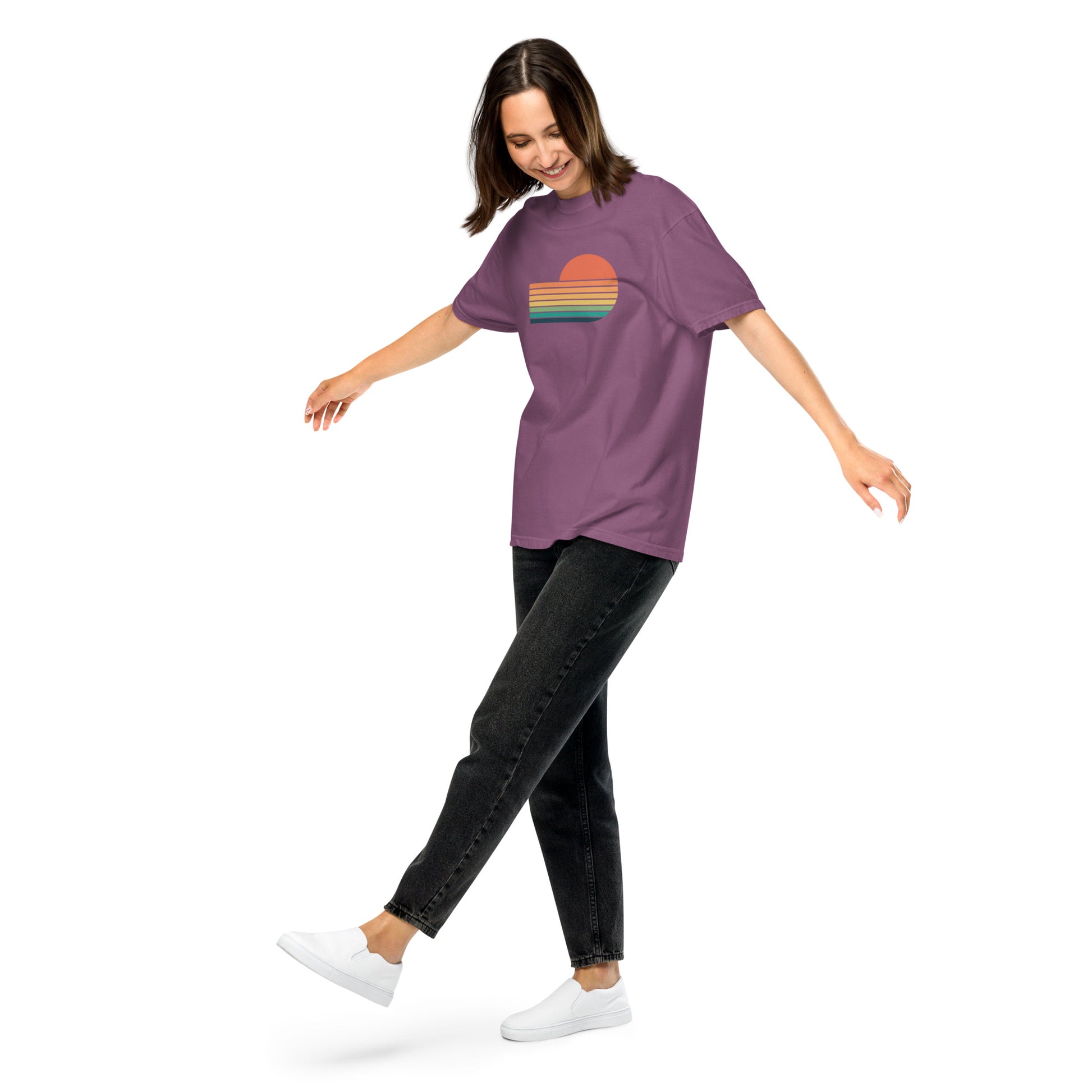 sunset rainbow | tee - f u n k + f i n a