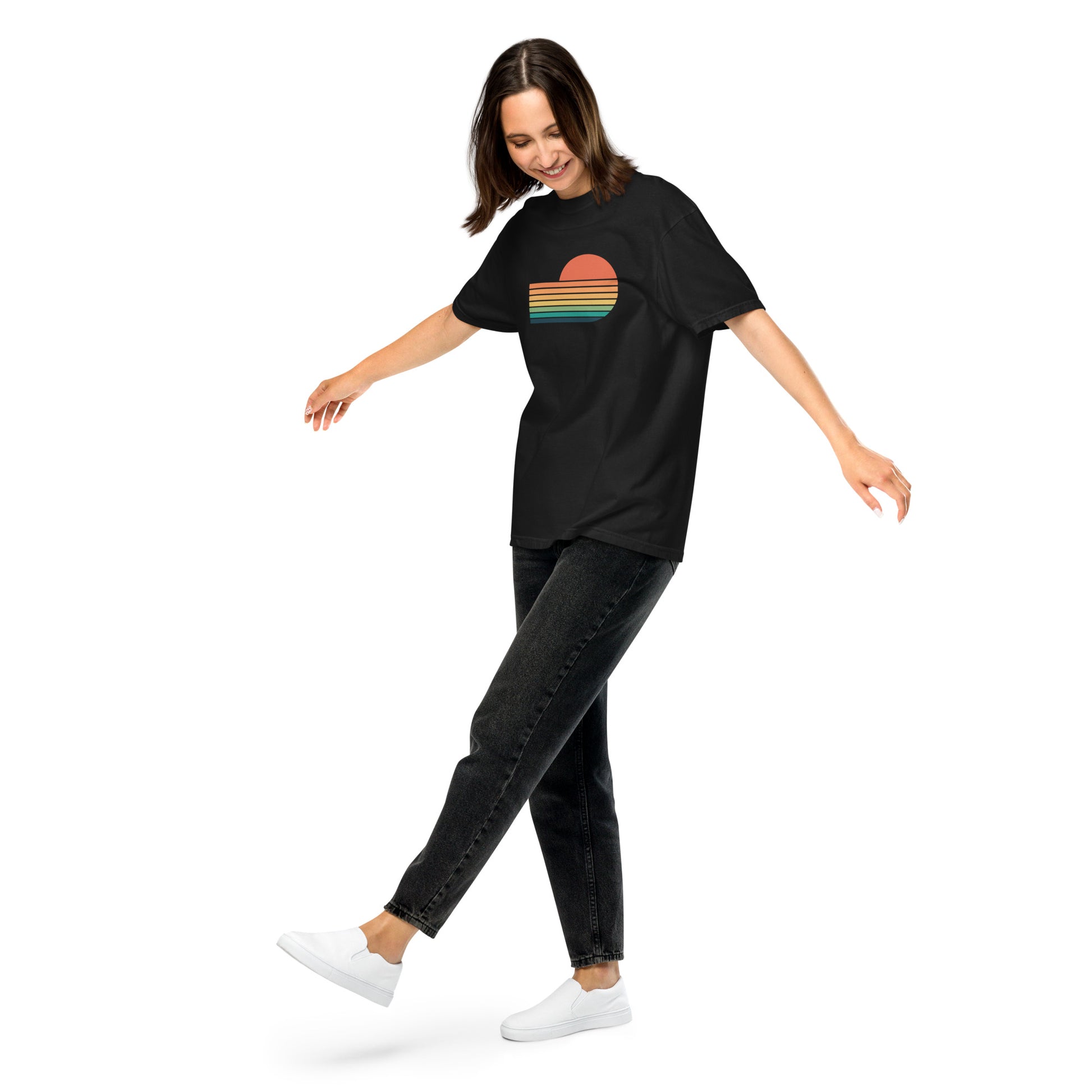 sunset rainbow | tee - f u n k + f i n a