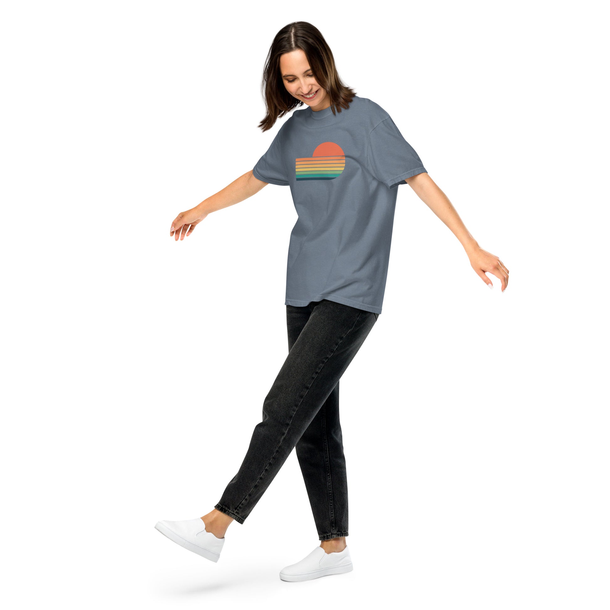sunset rainbow | tee - f u n k + f i n a