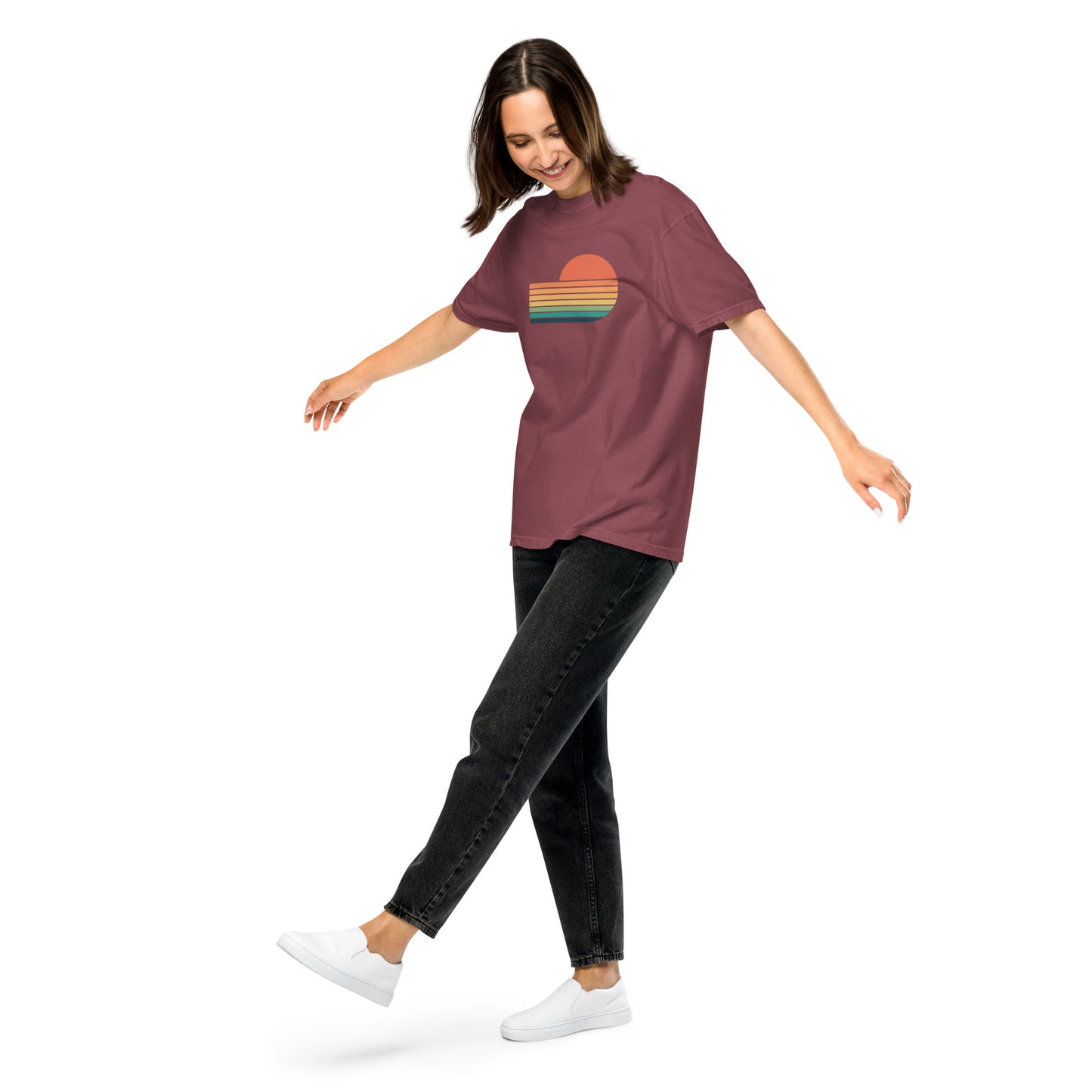 sunset rainbow | tee - f u n k + f i n a