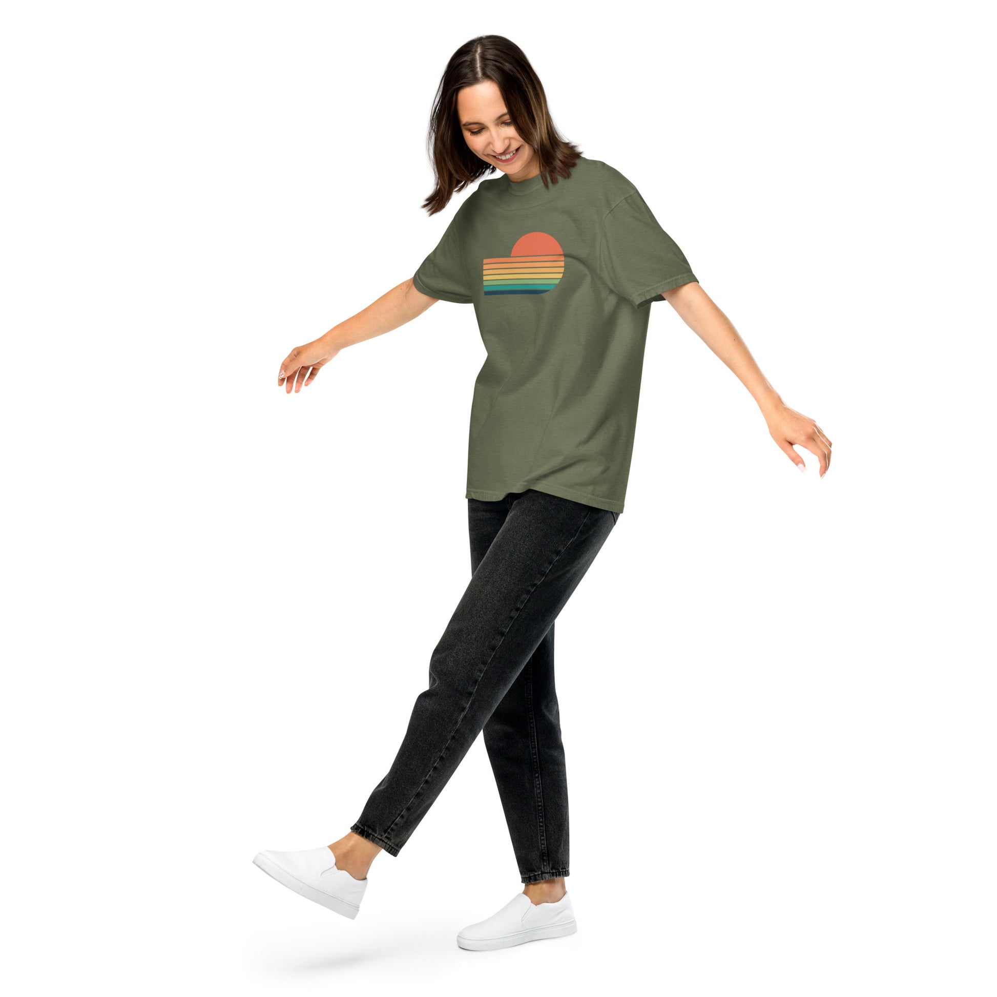 sunset rainbow | tee - f u n k + f i n a