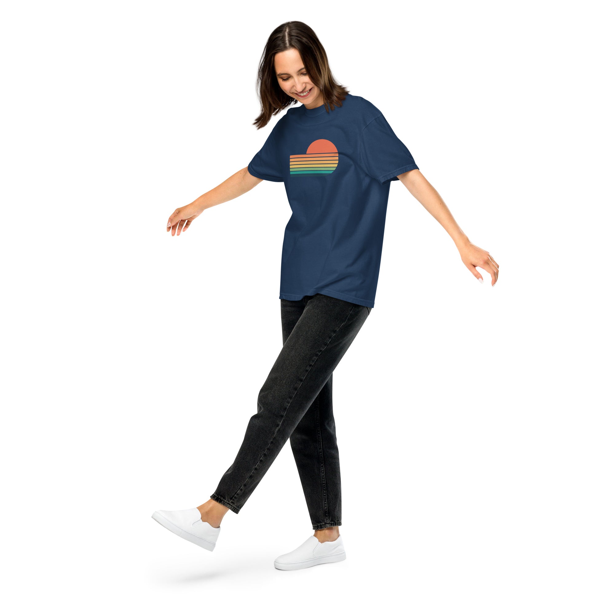 sunset rainbow | tee - f u n k + f i n a