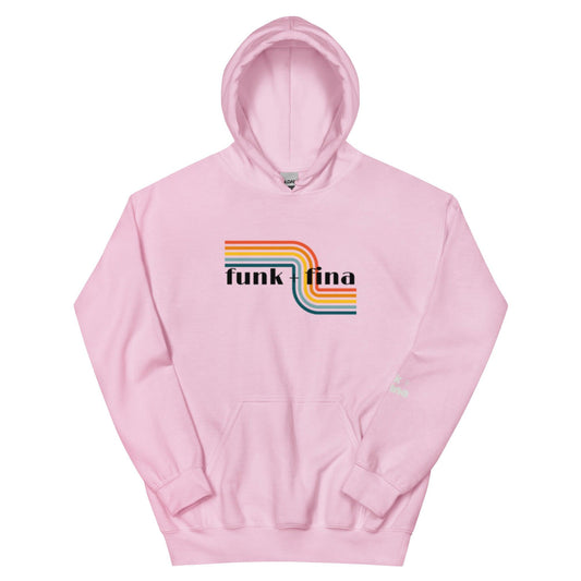 curvy rainbow | hoodie - f u n k + f i n a
