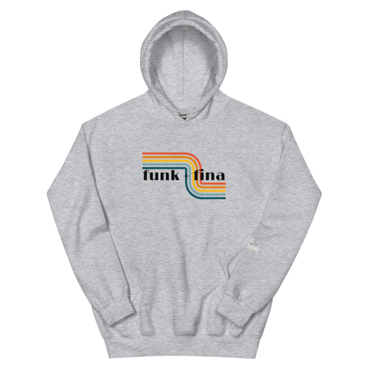curvy rainbow | hoodie - f u n k + f i n a