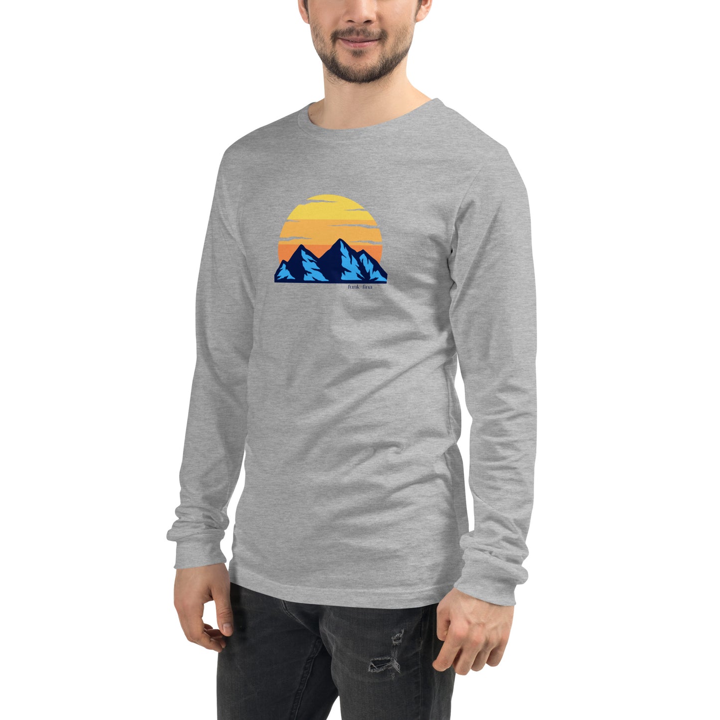 blue mountain | long sleeved tee - f u n k + f i n a
