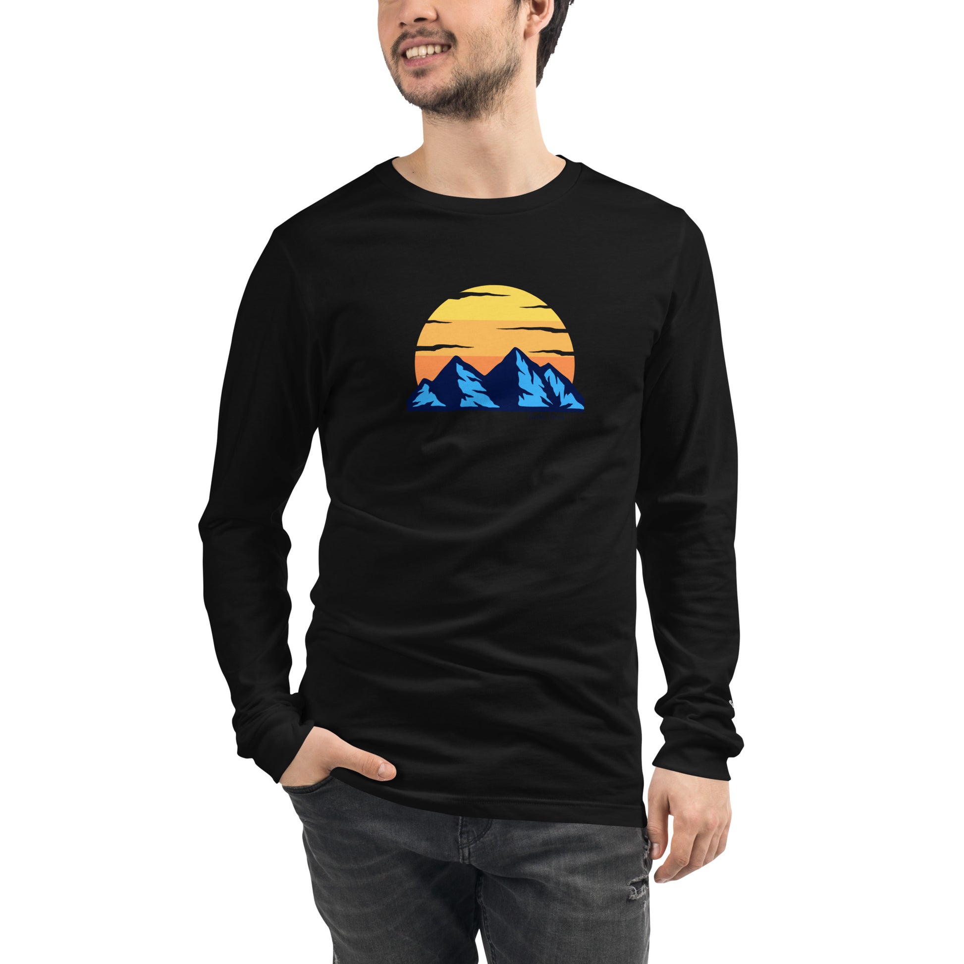 blue mountain | long sleeved tee - f u n k + f i n a