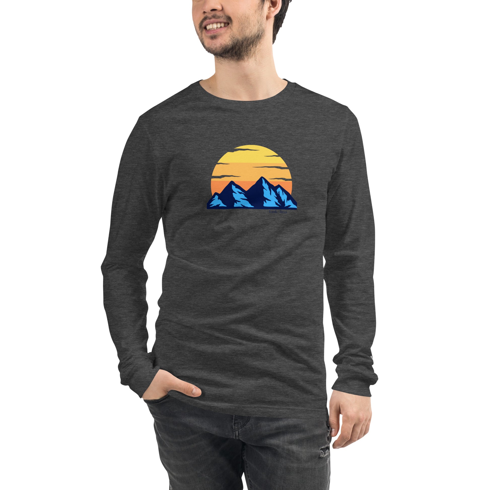 blue mountain | long sleeved tee - f u n k + f i n a