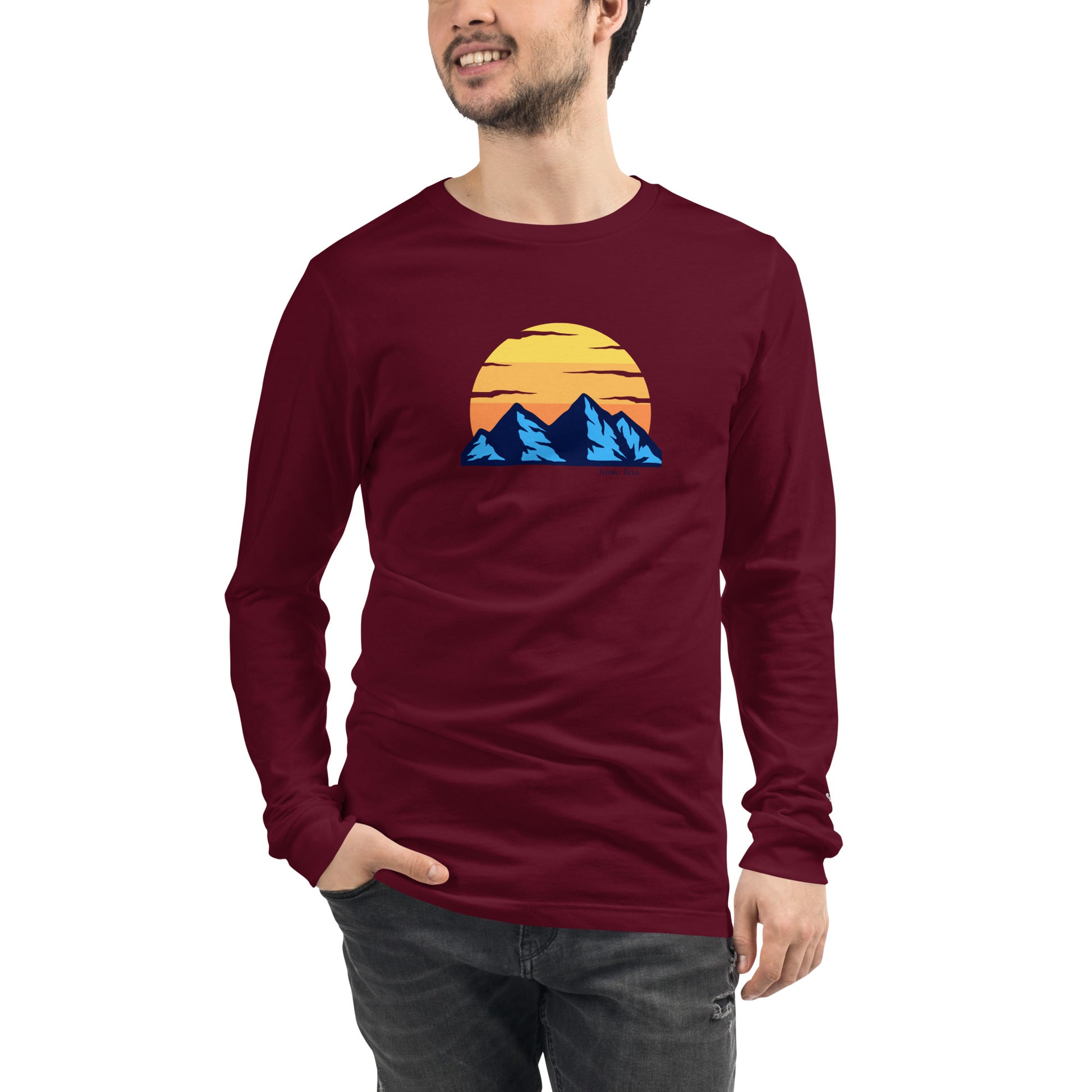 blue mountain | long sleeved tee - f u n k + f i n a