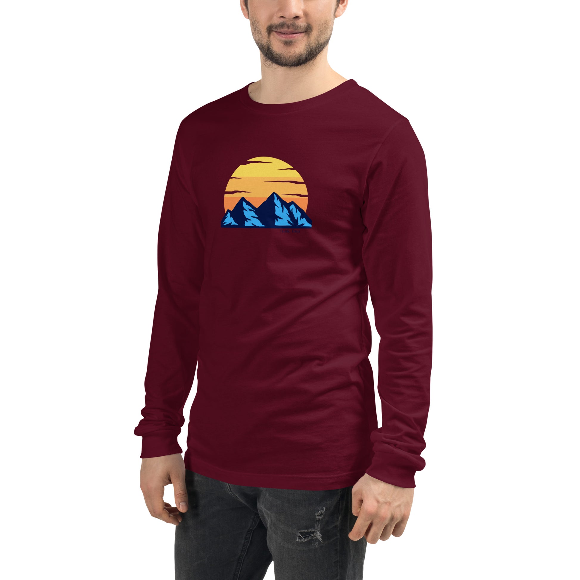 blue mountain | long sleeved tee - f u n k + f i n a