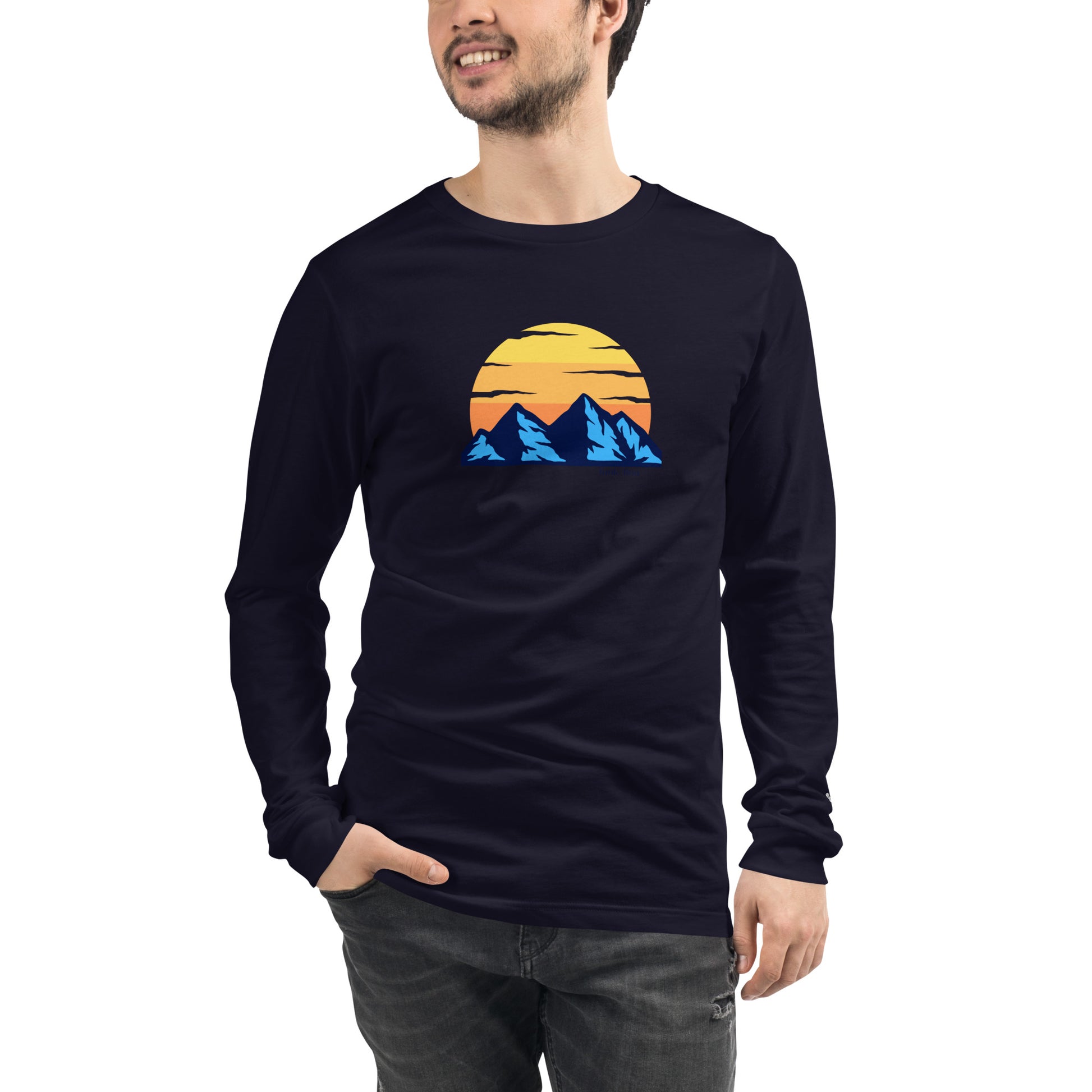 blue mountain | long sleeved tee - f u n k + f i n a