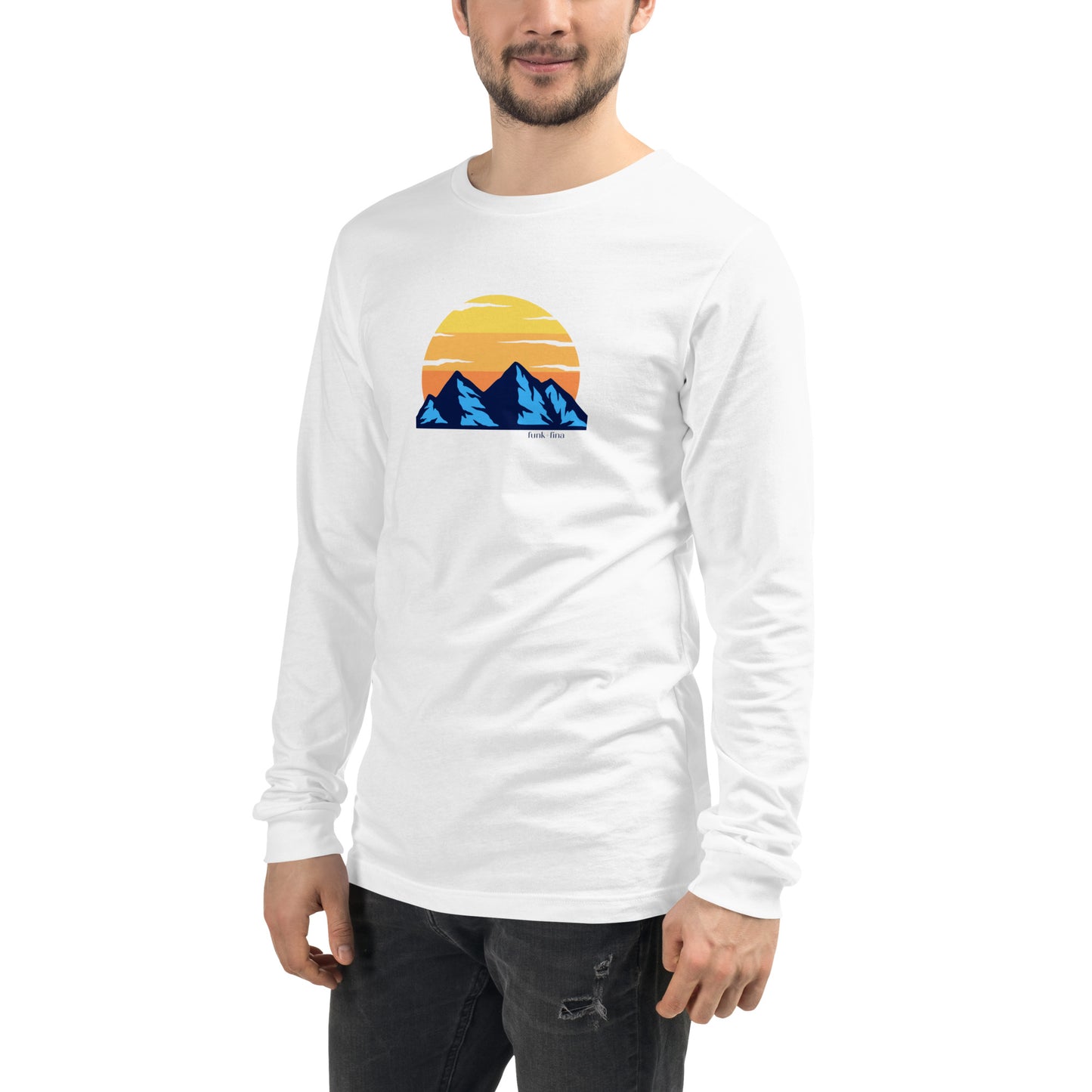 blue mountain | long sleeved tee - f u n k + f i n a