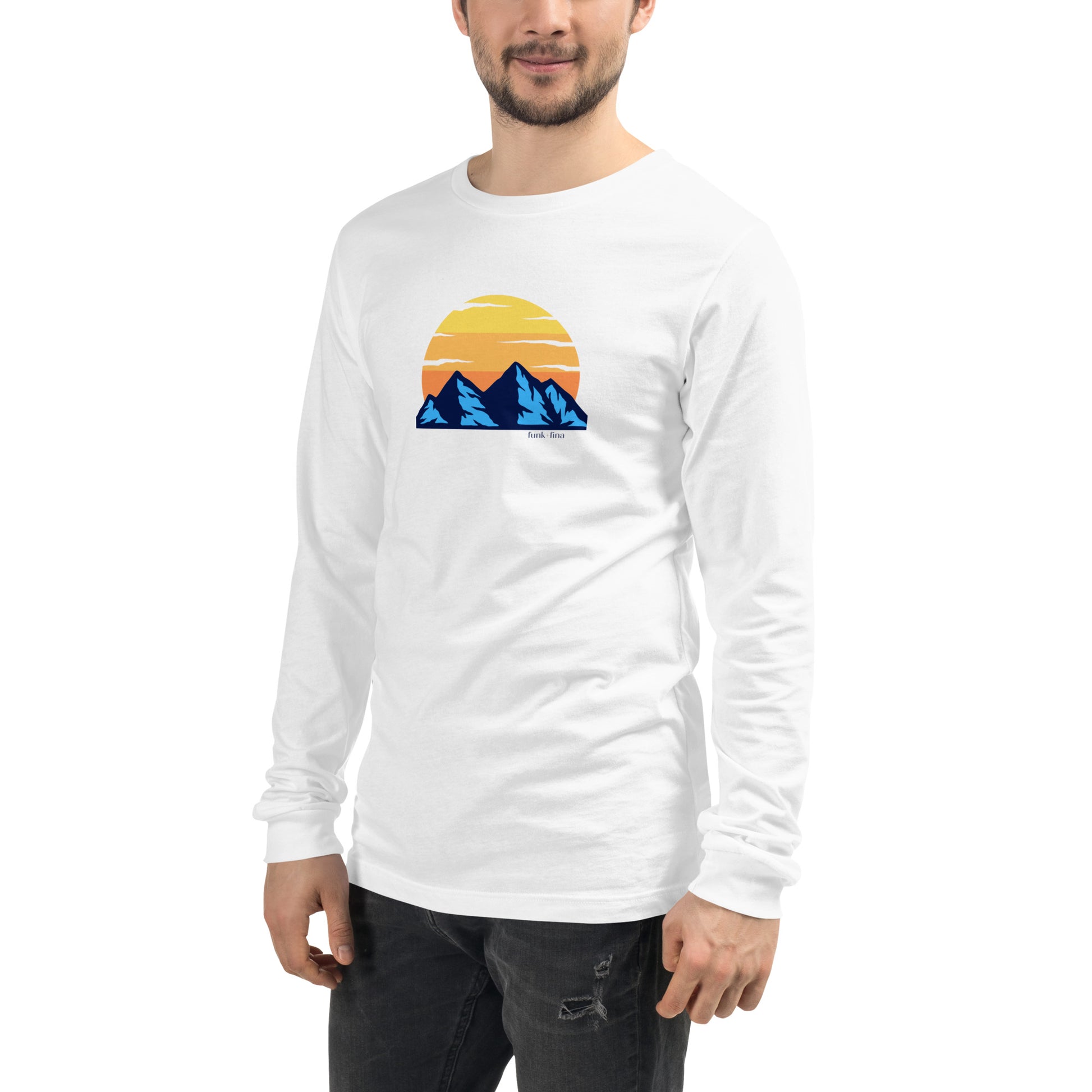 blue mountain | long sleeved tee - f u n k + f i n a