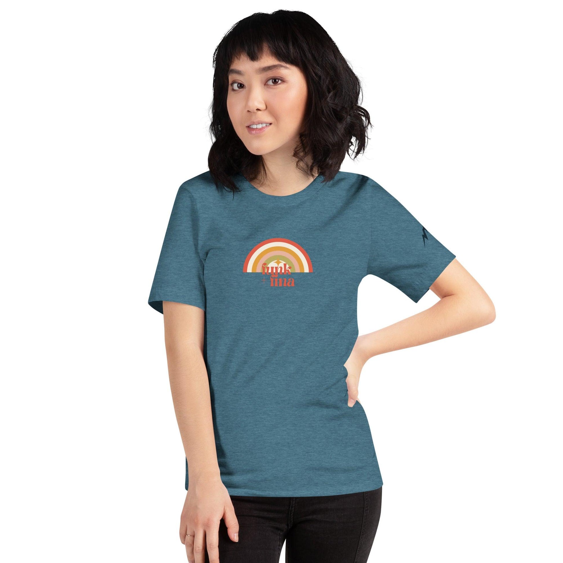 rainbow star | tee - f u n k + f i n a