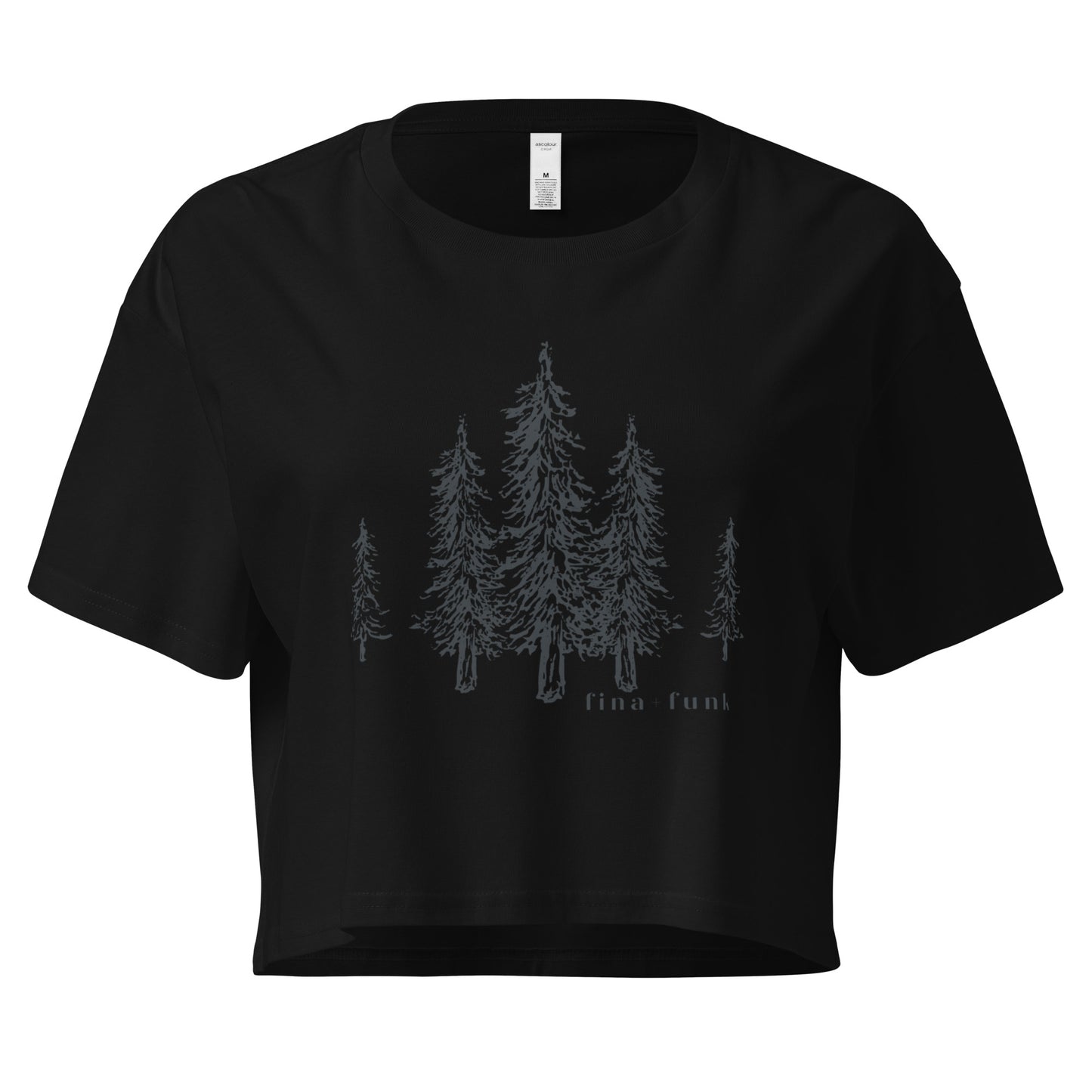 forest | crop tee - f u n k + f i n a