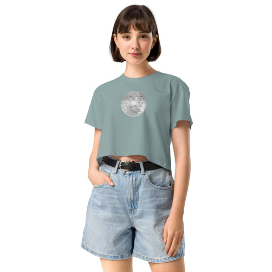 discoball | crop tee - f u n k + f i n a