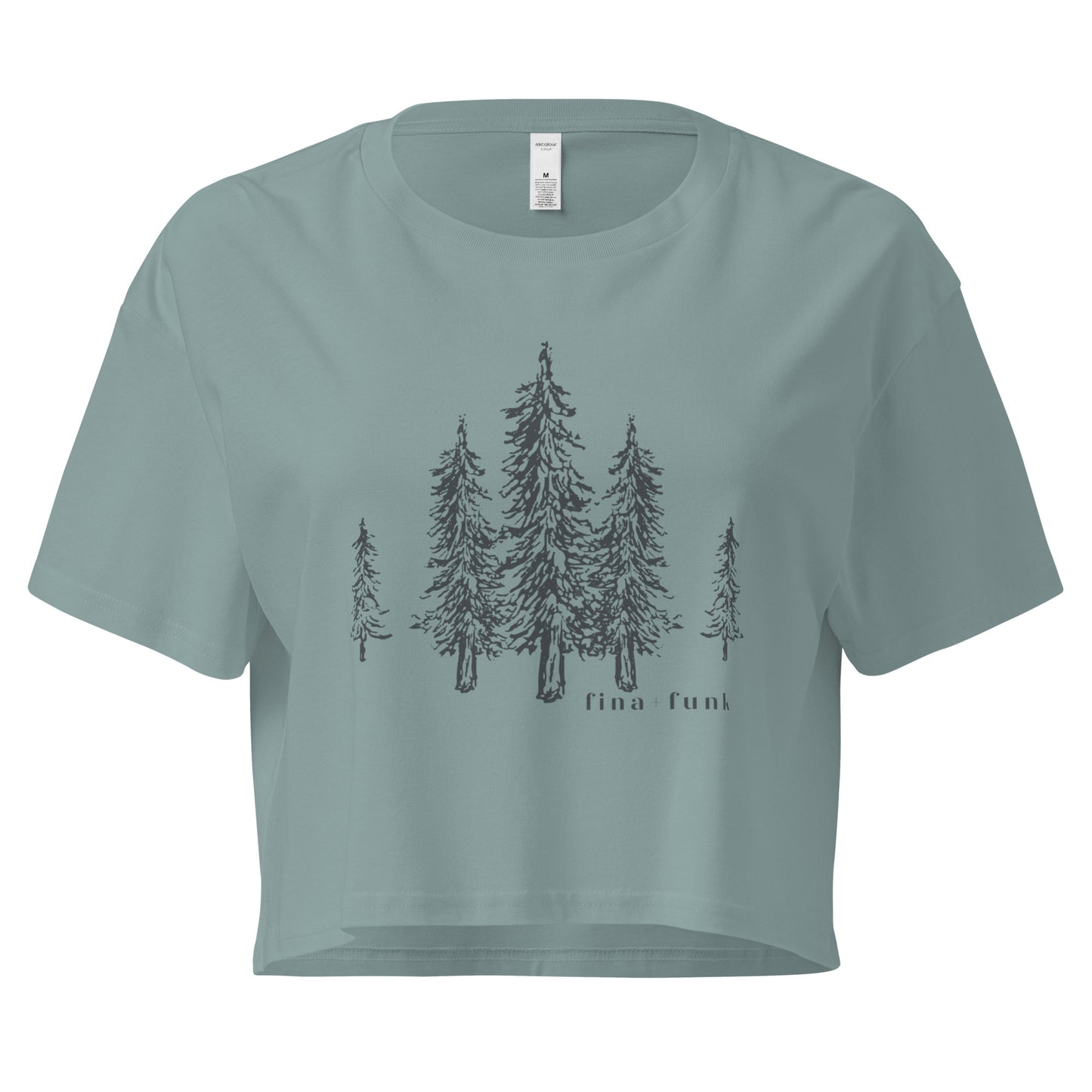 forest | crop tee - f u n k + f i n a