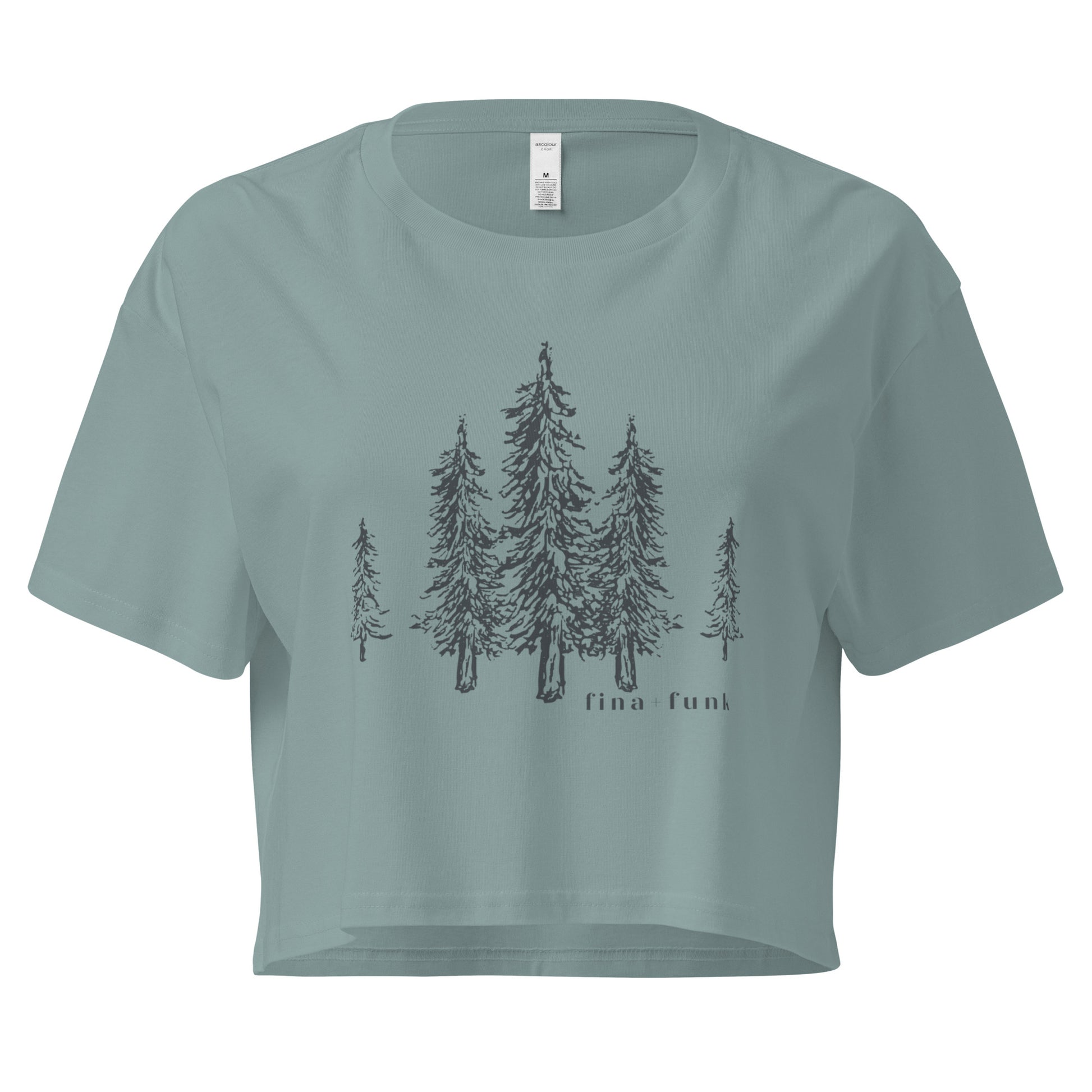 forest | crop tee - f u n k + f i n a