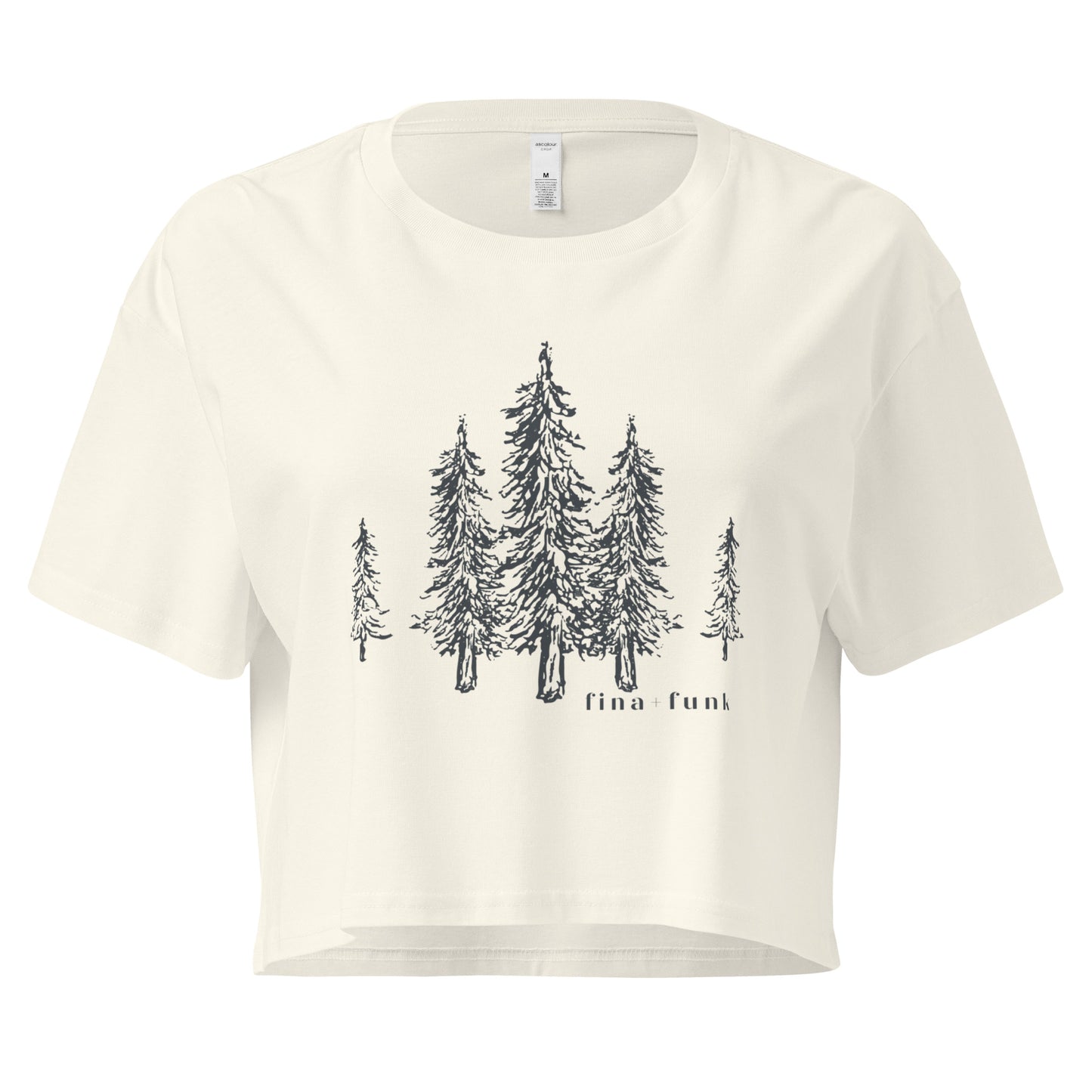 forest | crop tee - f u n k + f i n a