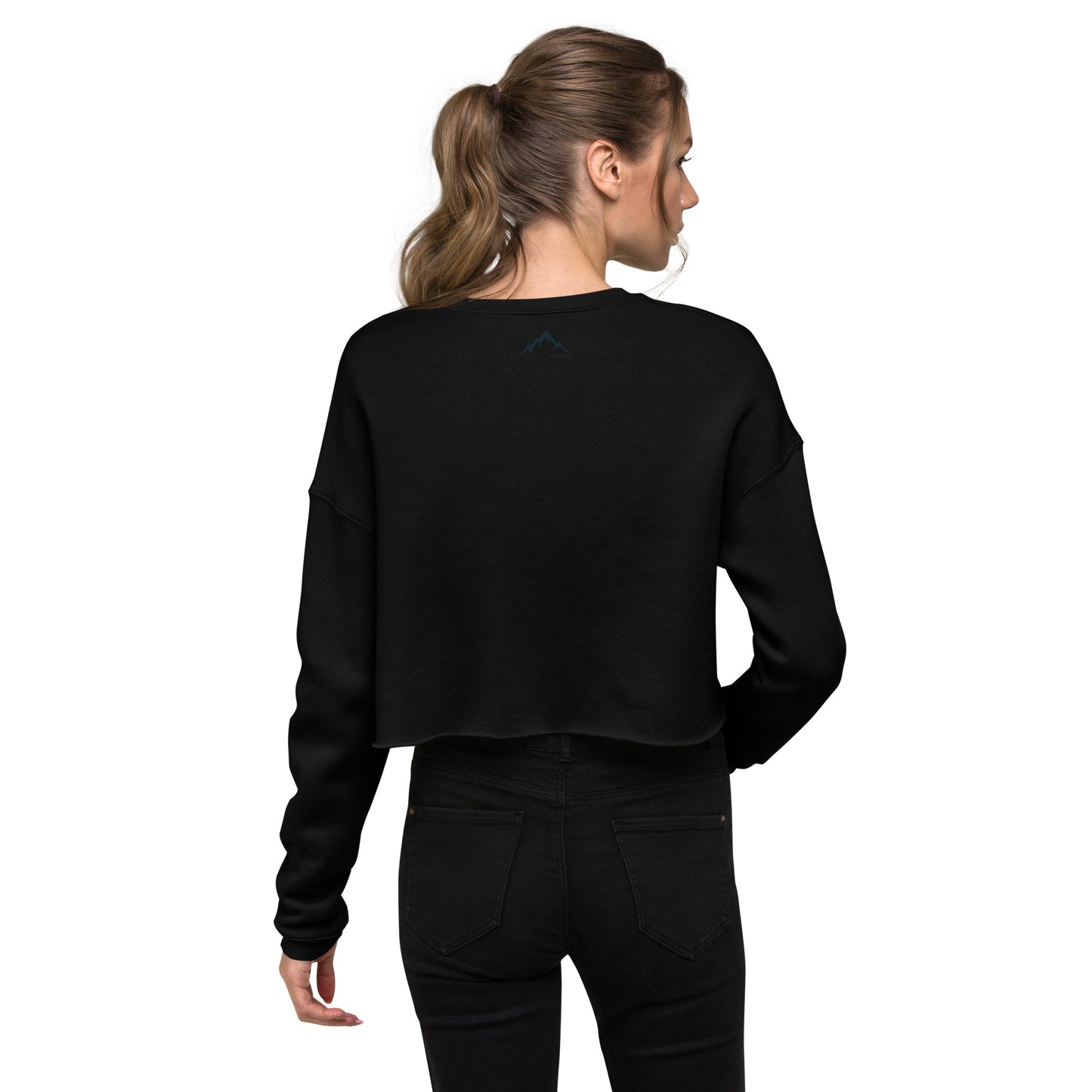 rainbow sunset | crop sweatshirt - f u n k + f i n a