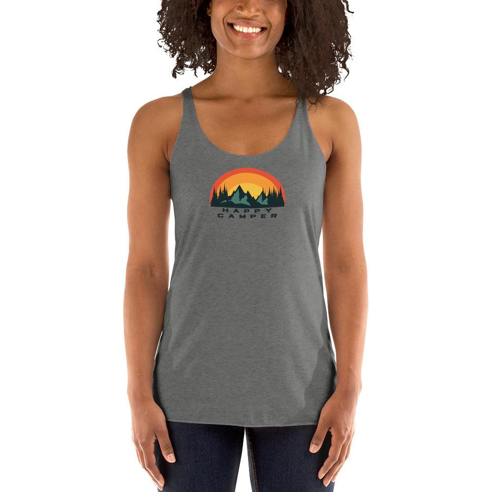 happy sunset | racerback tank - f u n k + f i n a