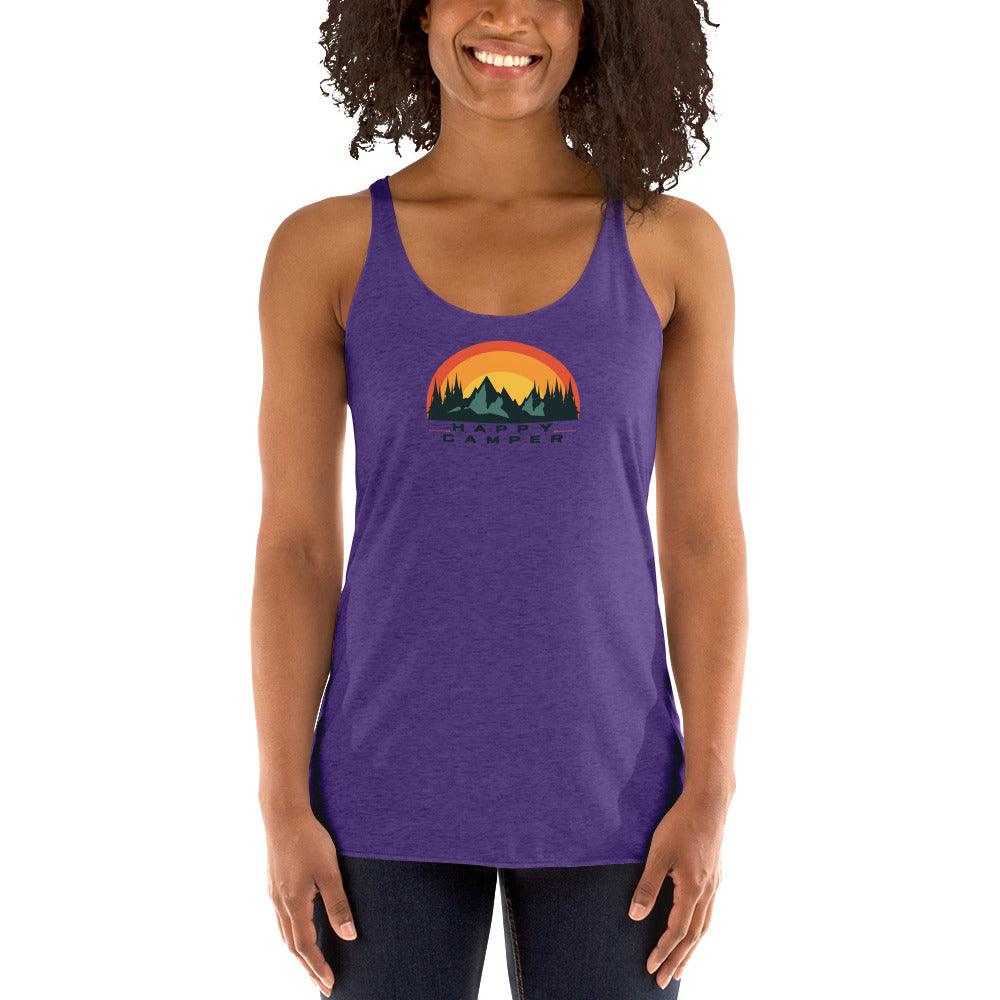 happy sunset | racerback tank - f u n k + f i n a