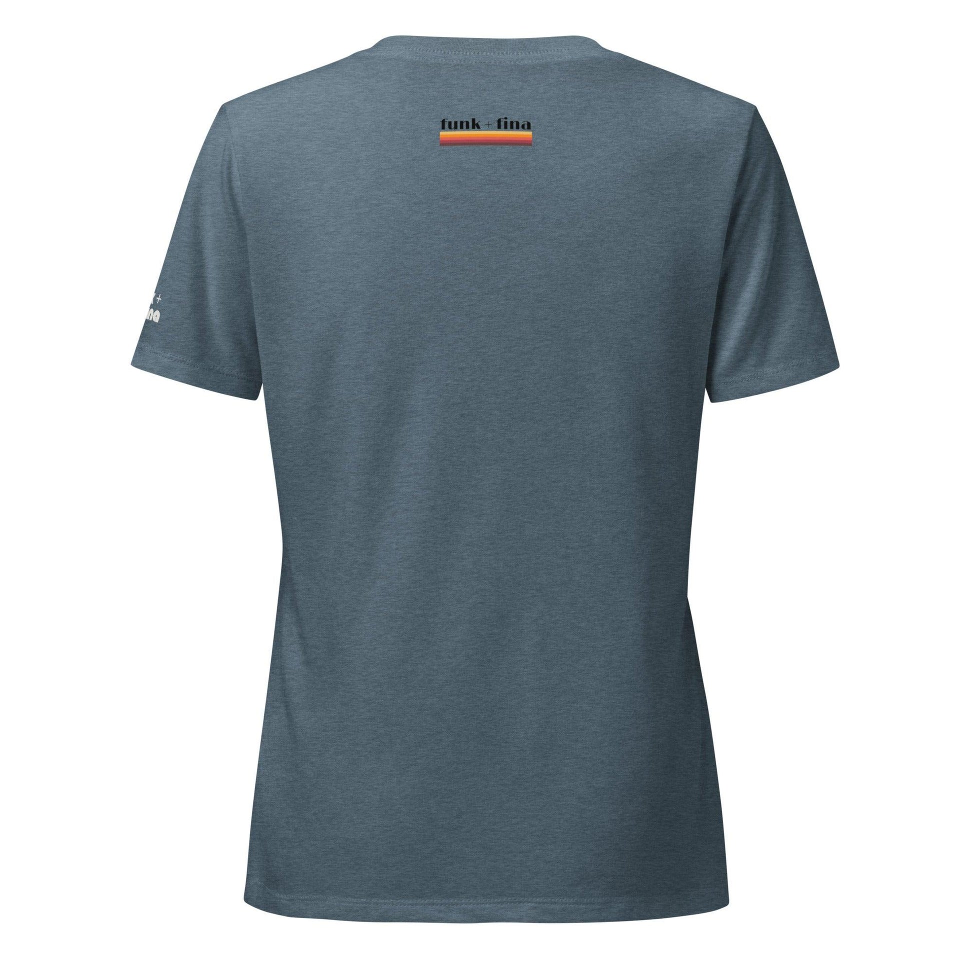 discoball | vee-neck tee - f u n k + f i n a