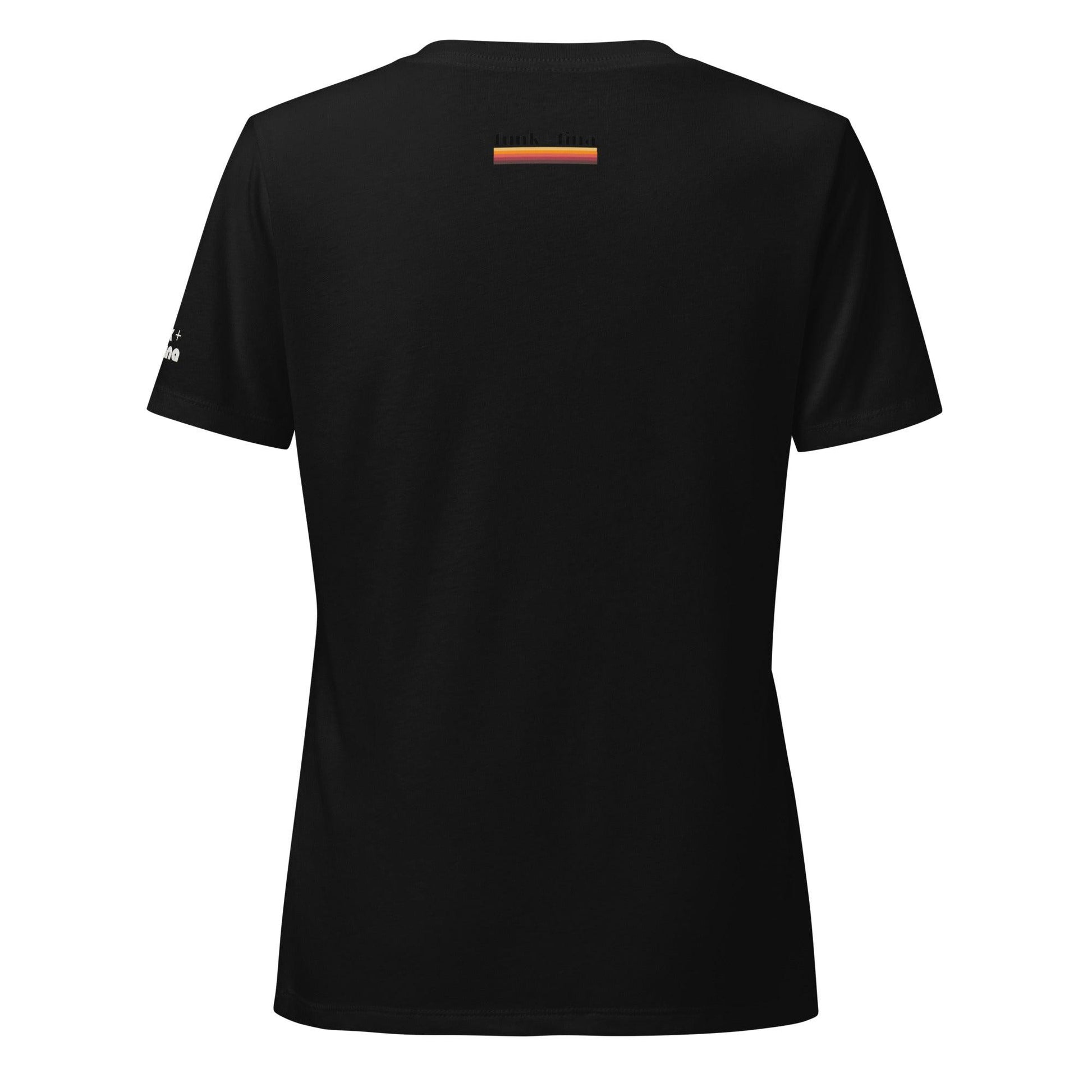 discoball | vee-neck tee - f u n k + f i n a